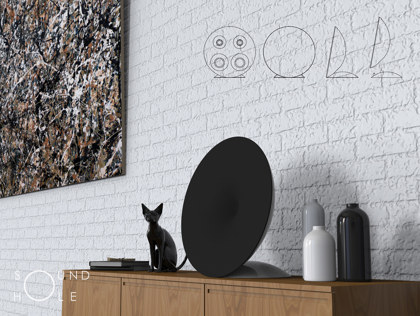 Reprint，household electrical appliances，wireless，speaker，network，