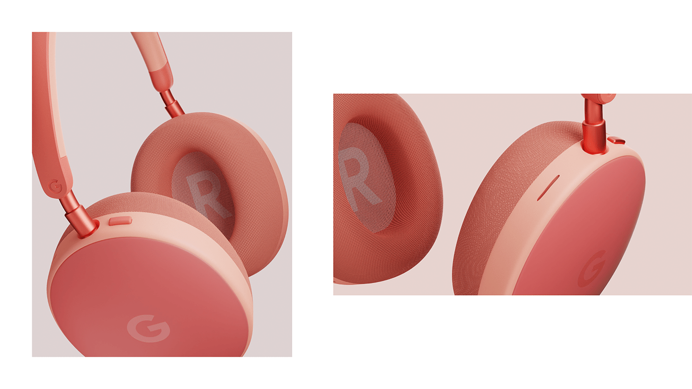 Google，headset，cgi，concept，product design，