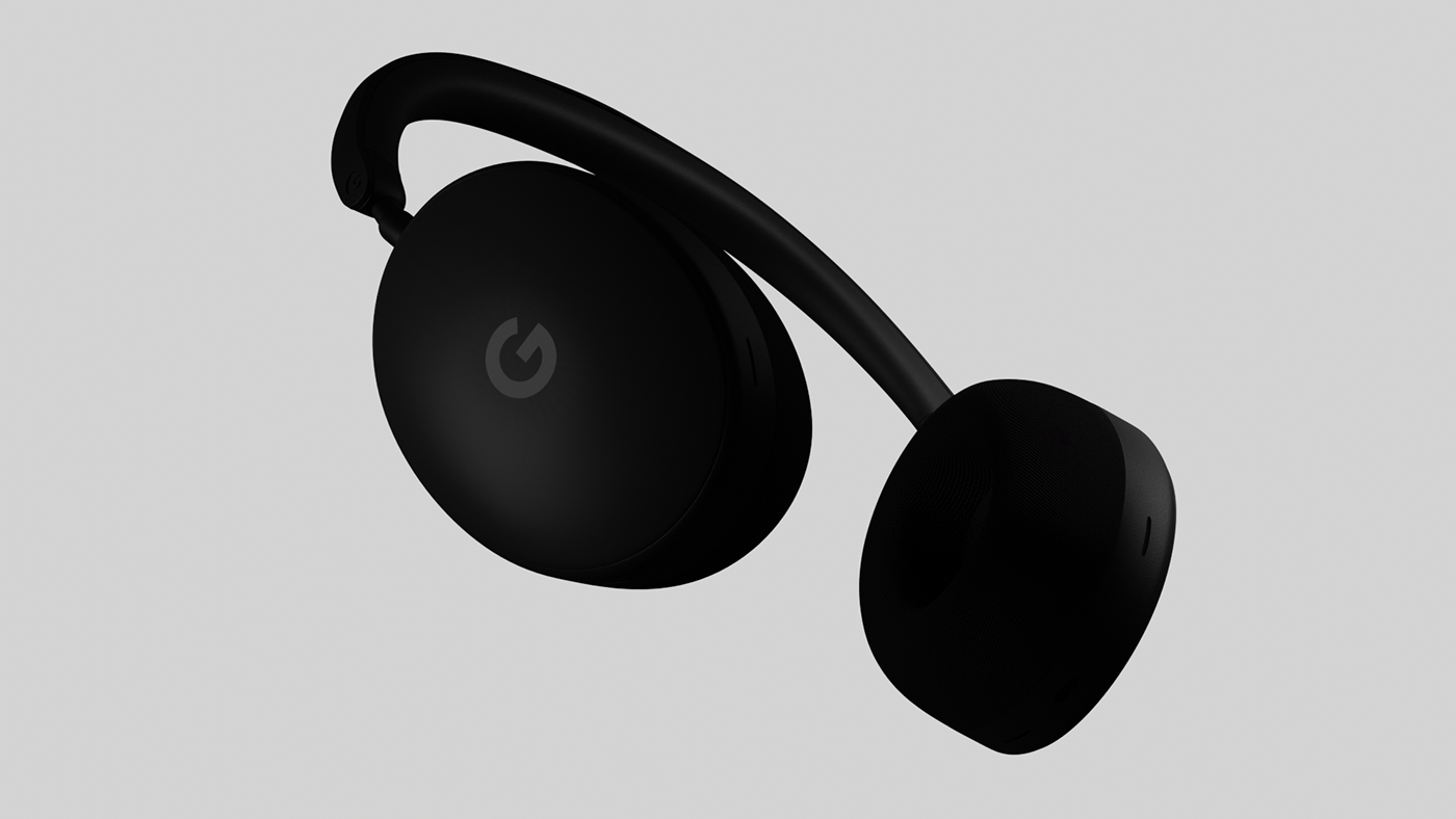 Google，headset，cgi，concept，product design，
