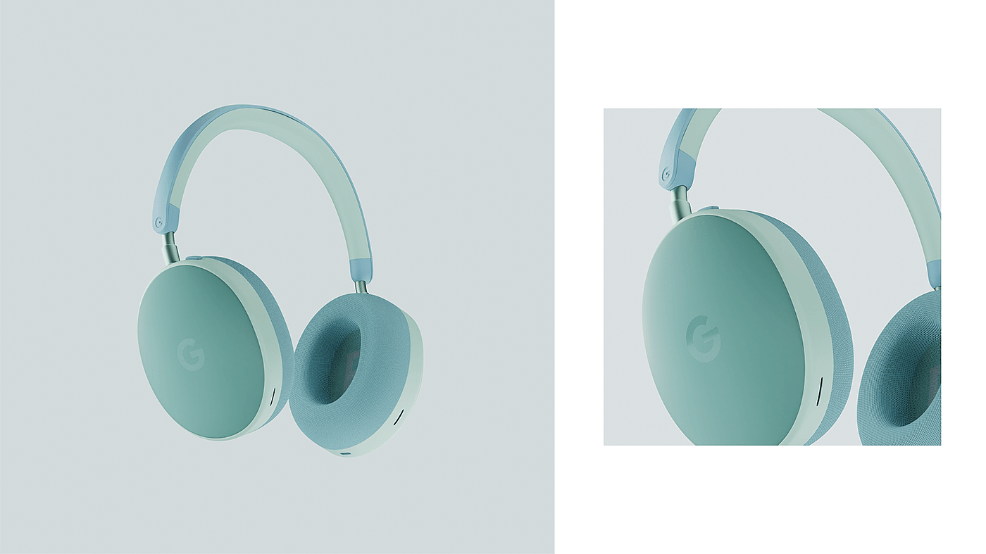 Google，headset，cgi，concept，product design，