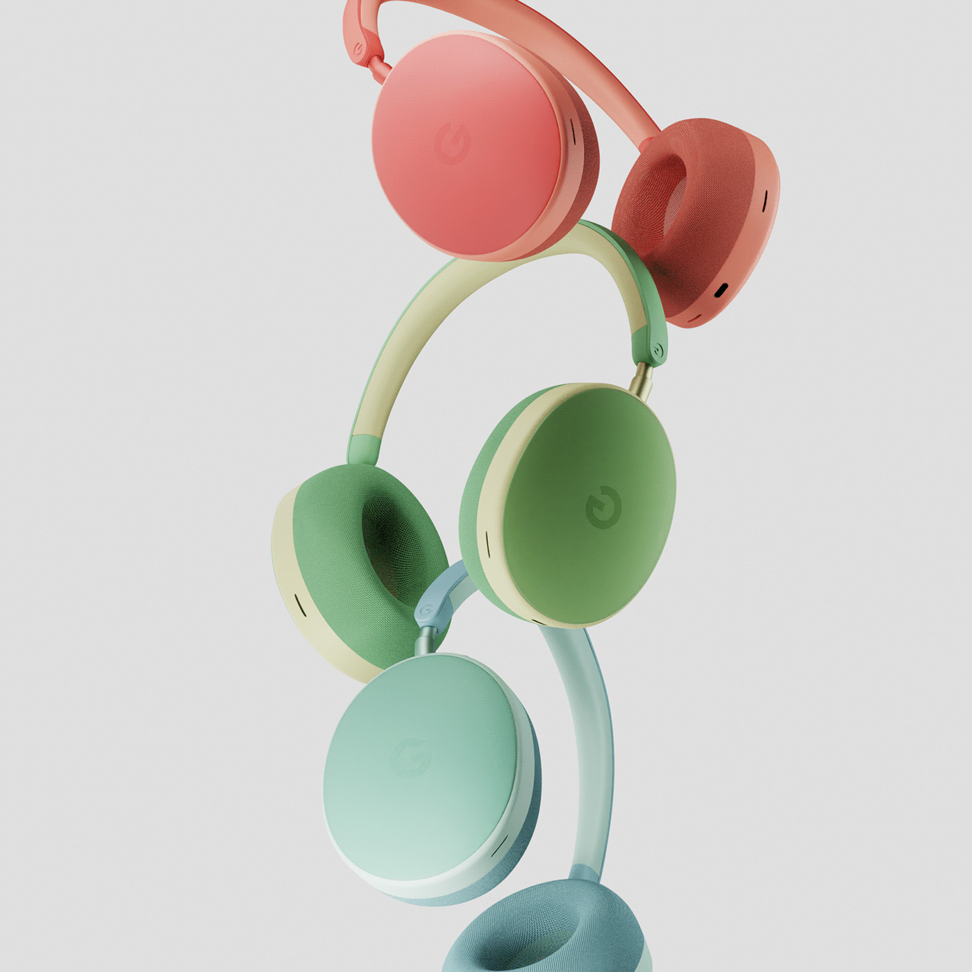 Google，headset，cgi，concept，product design，