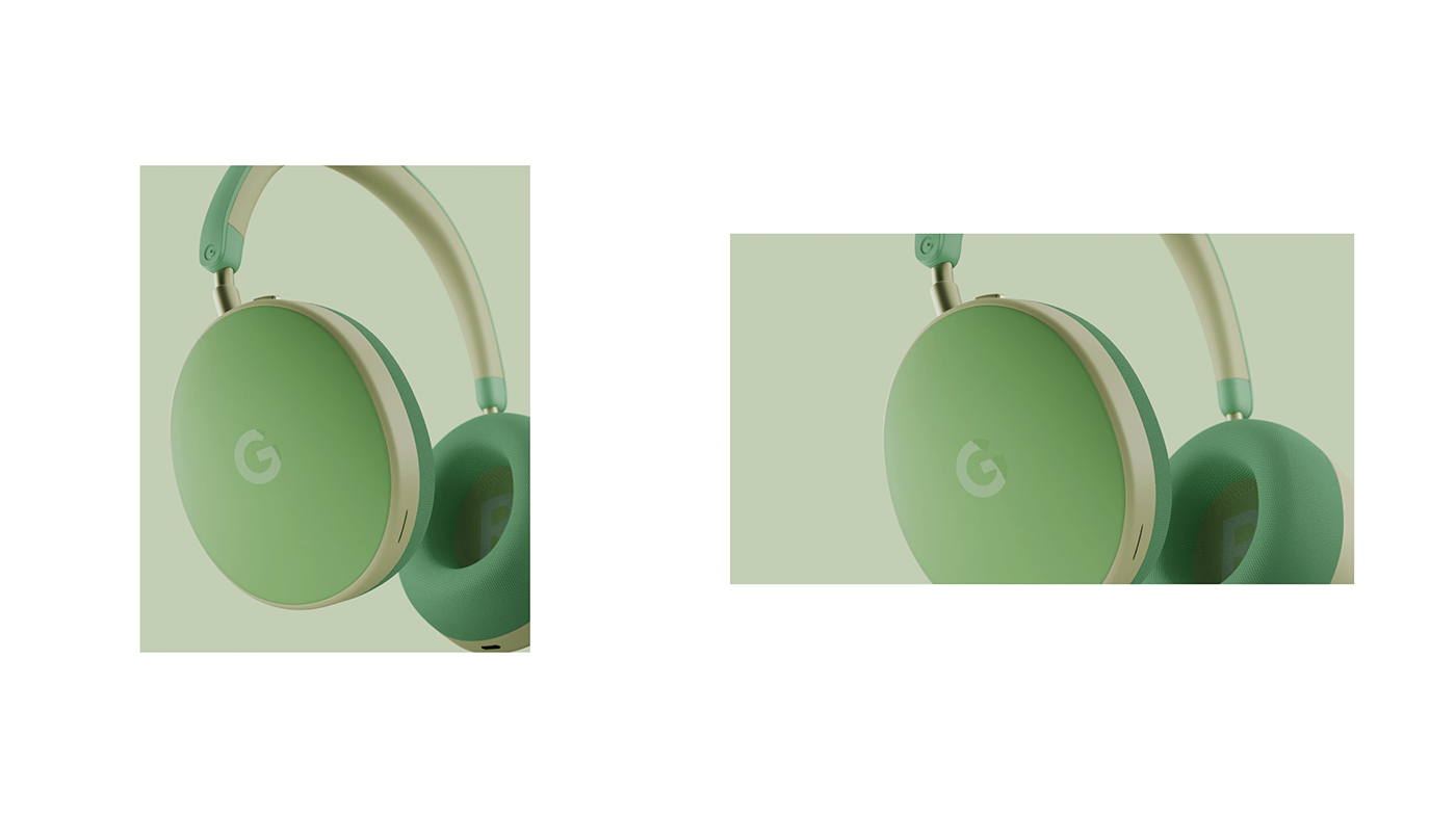 Google，headset，cgi，concept，product design，