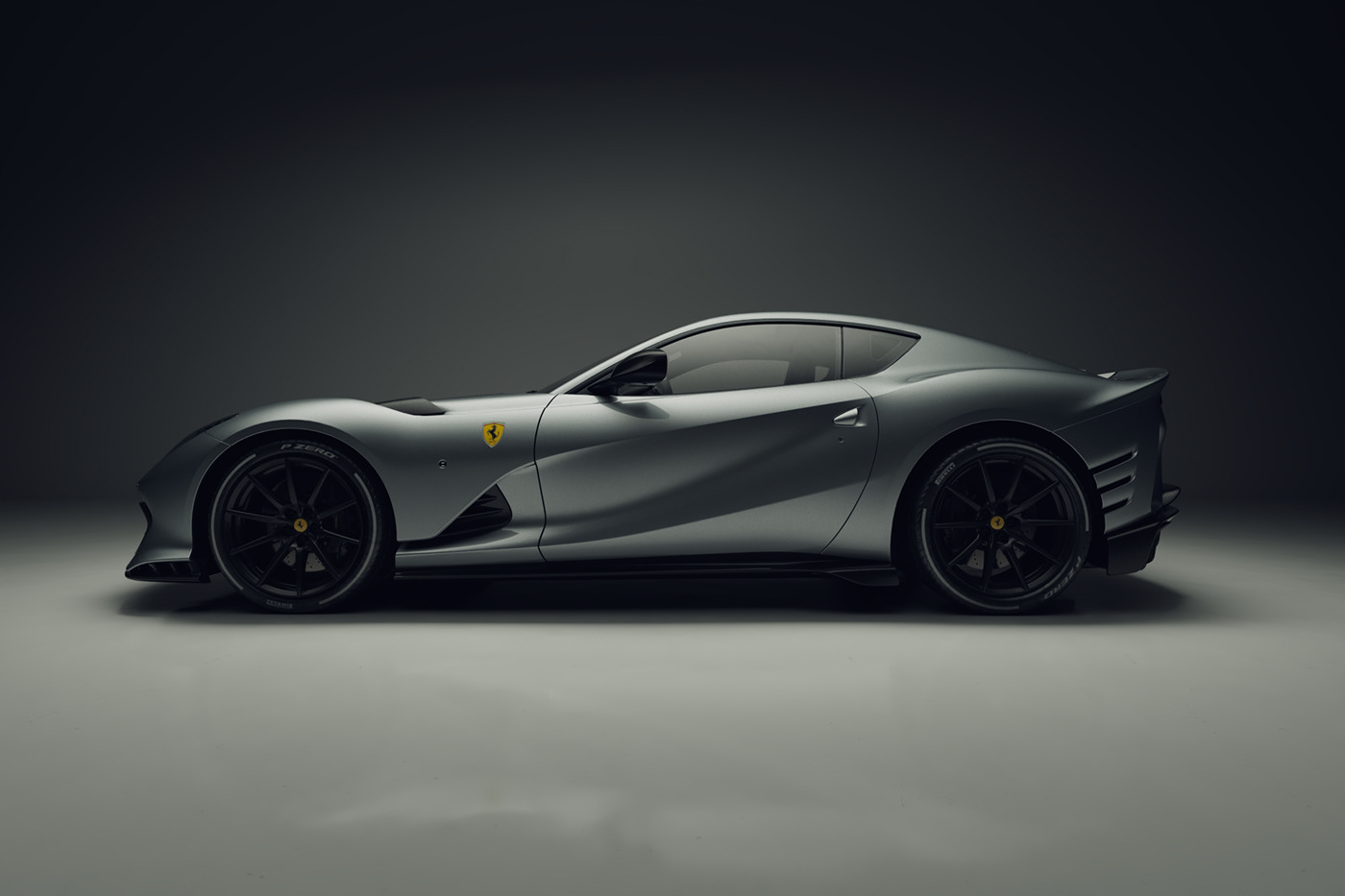 Ferrari，automobile，cgi，industrial design，visualization，