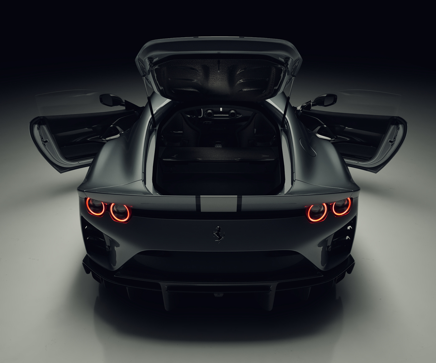 Ferrari，automobile，cgi，industrial design，visualization，