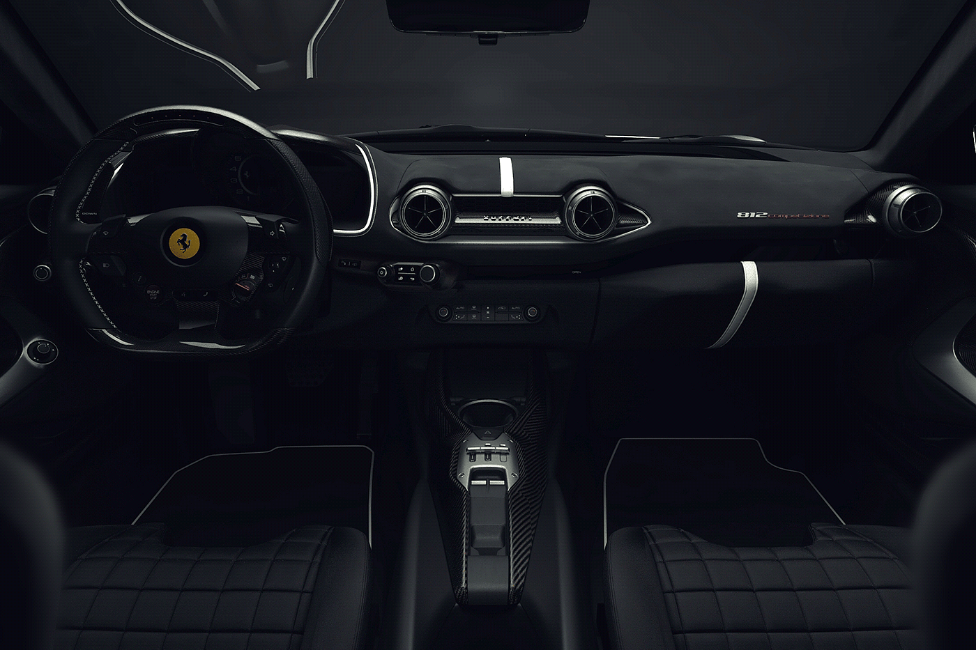 Ferrari，automobile，cgi，industrial design，visualization，