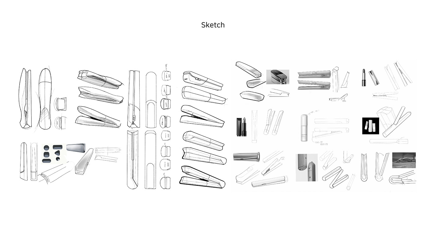 industrial design，product design，nursing，Electric ironing board，Perm，Hair care，
