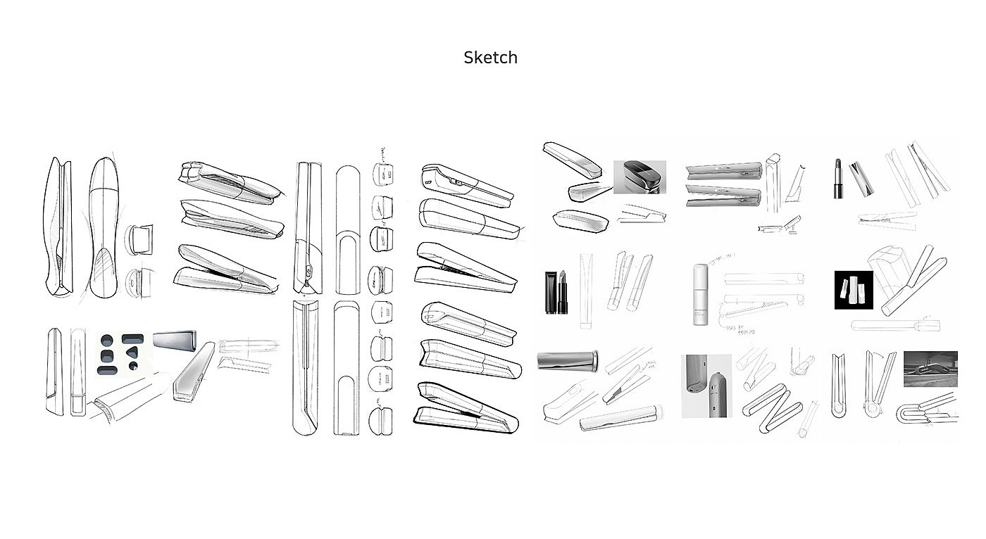 industrial design，product design，nursing，Electric ironing board，Perm，Hair care，