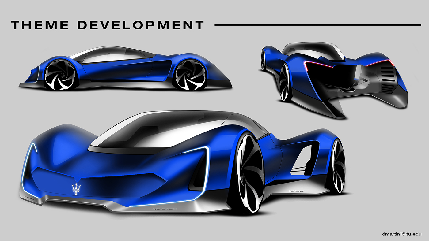 Typesetting，Automobile design，sketch，