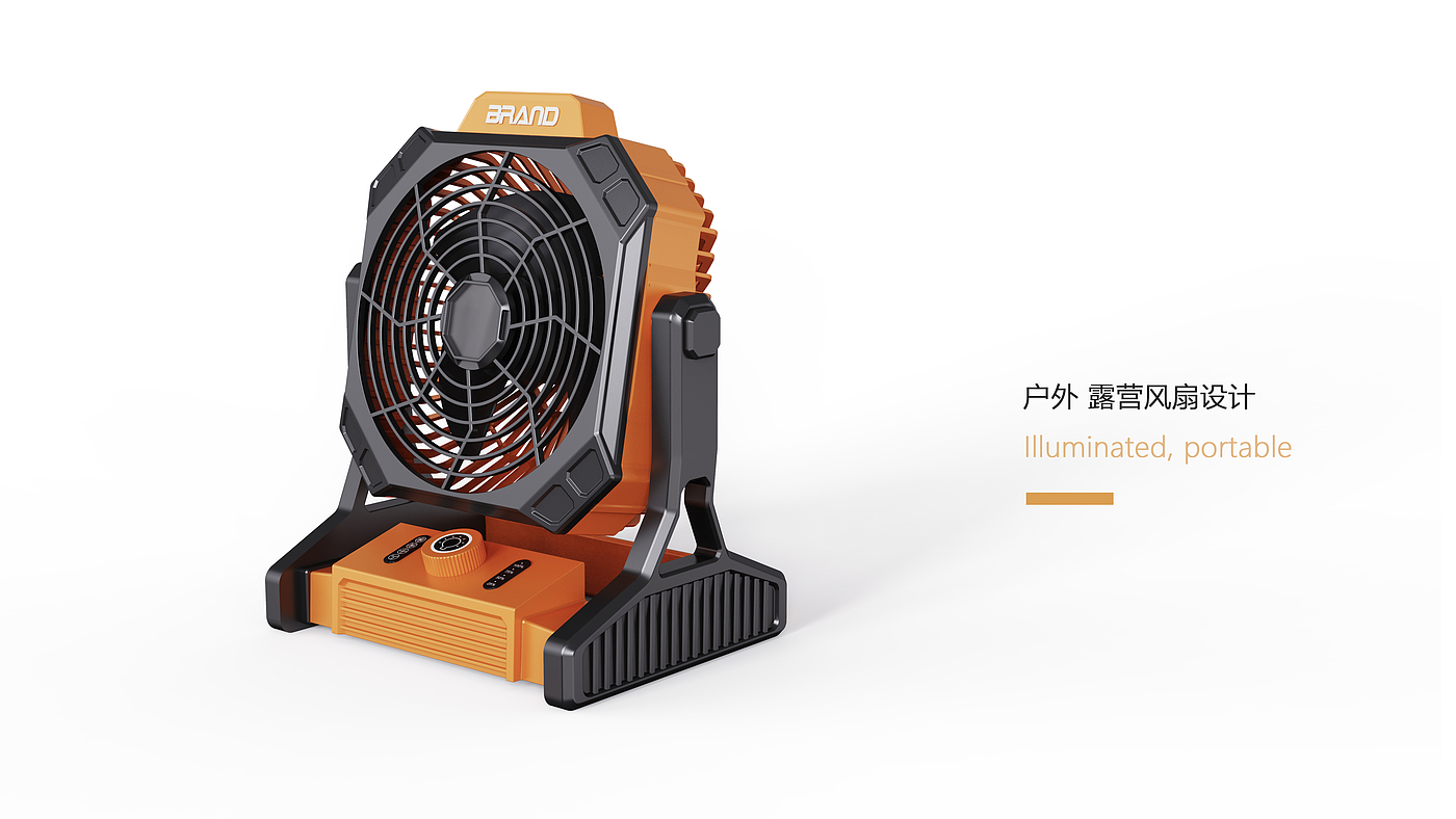 Industrial fan，Outdoor equipment，camping，multi-function，Hangeable，