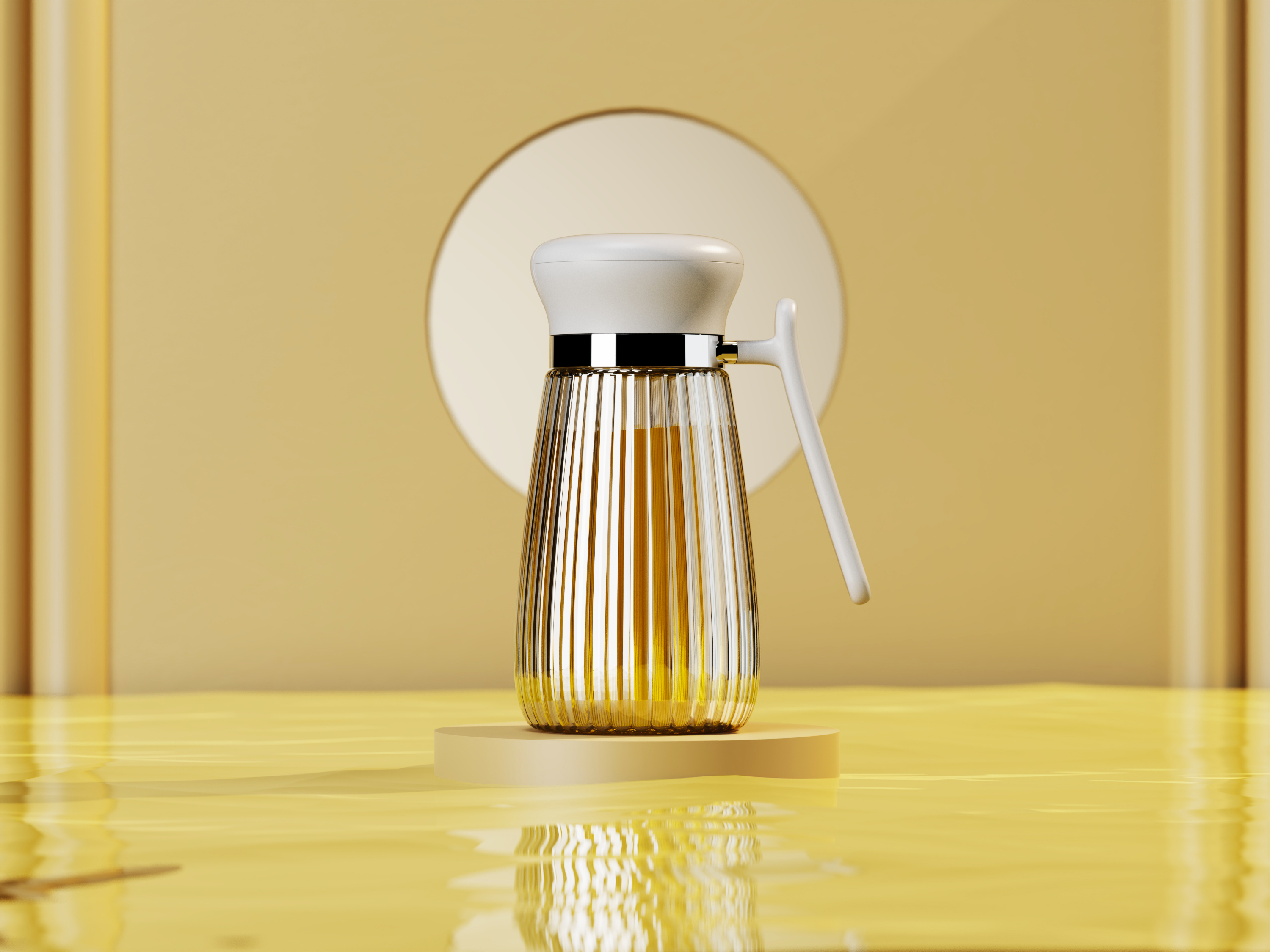 Oil pot，container，elegant，Retro，kitchen，