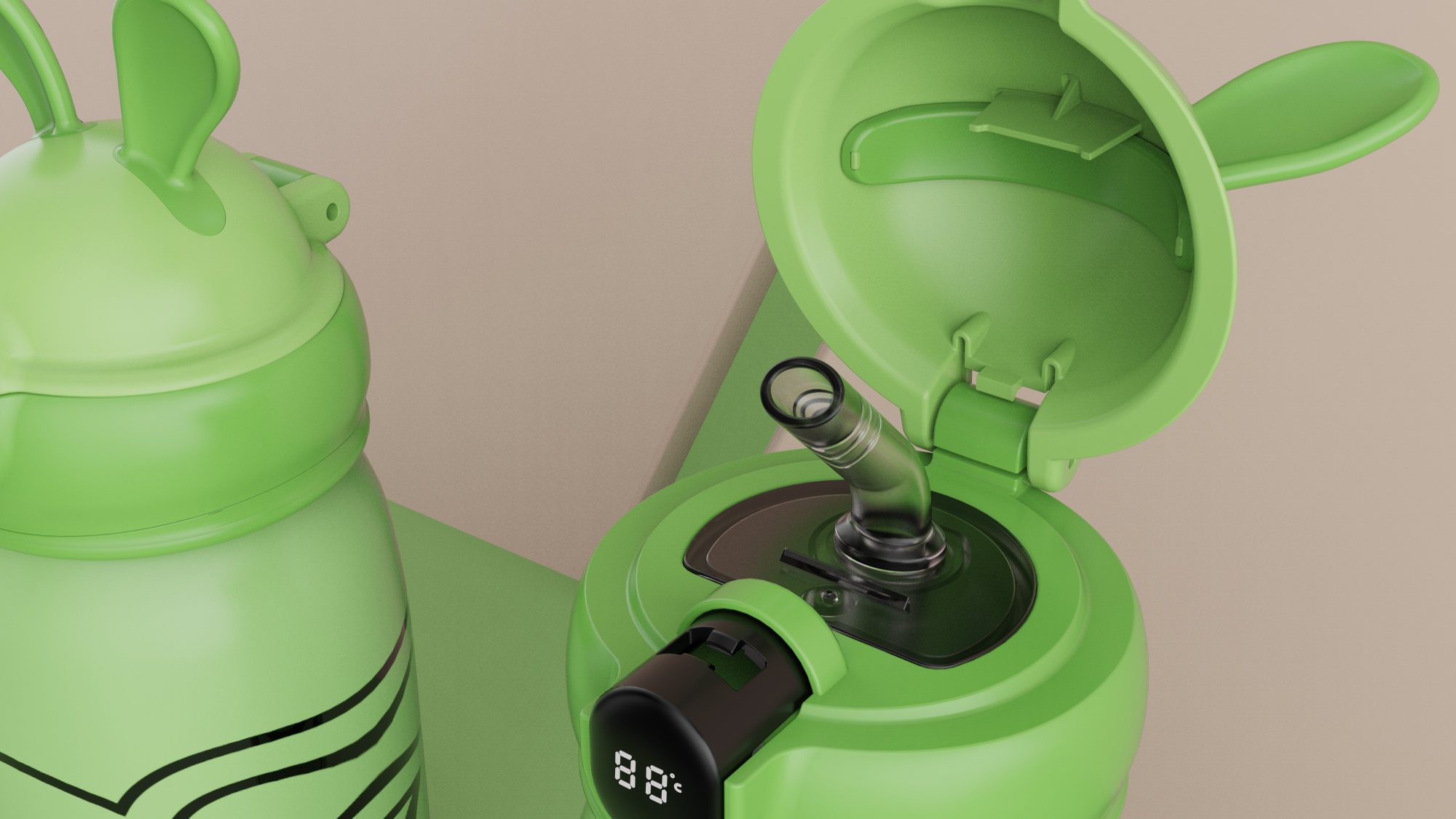 Thermos cup design，keyshot，rhino，ugnx，