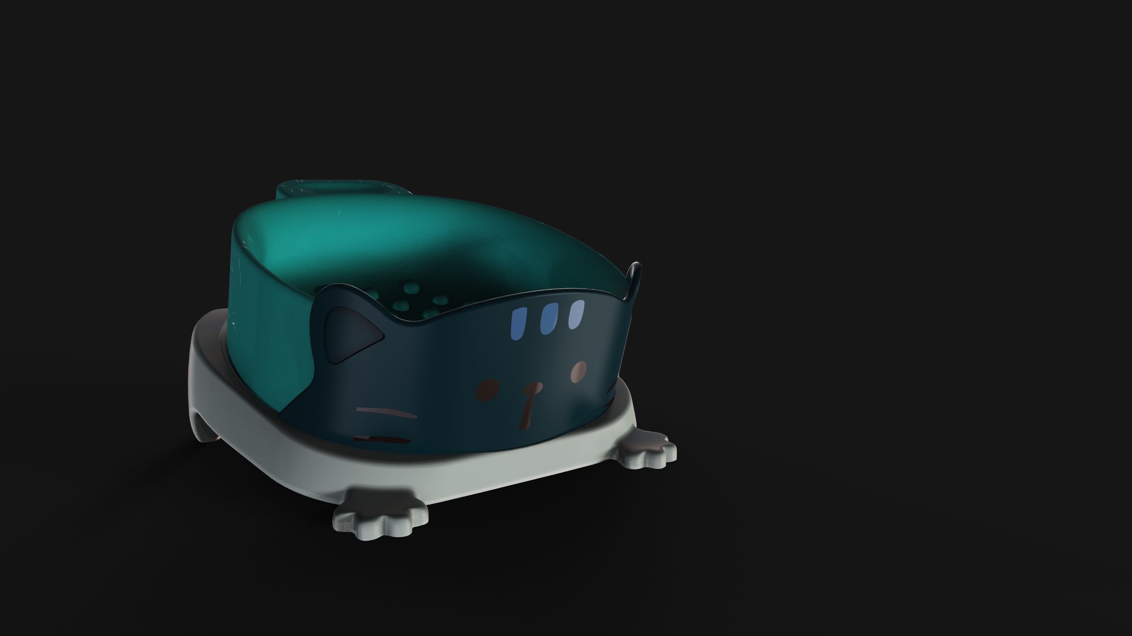 Pet bowl，product design，keyshot，rhino，