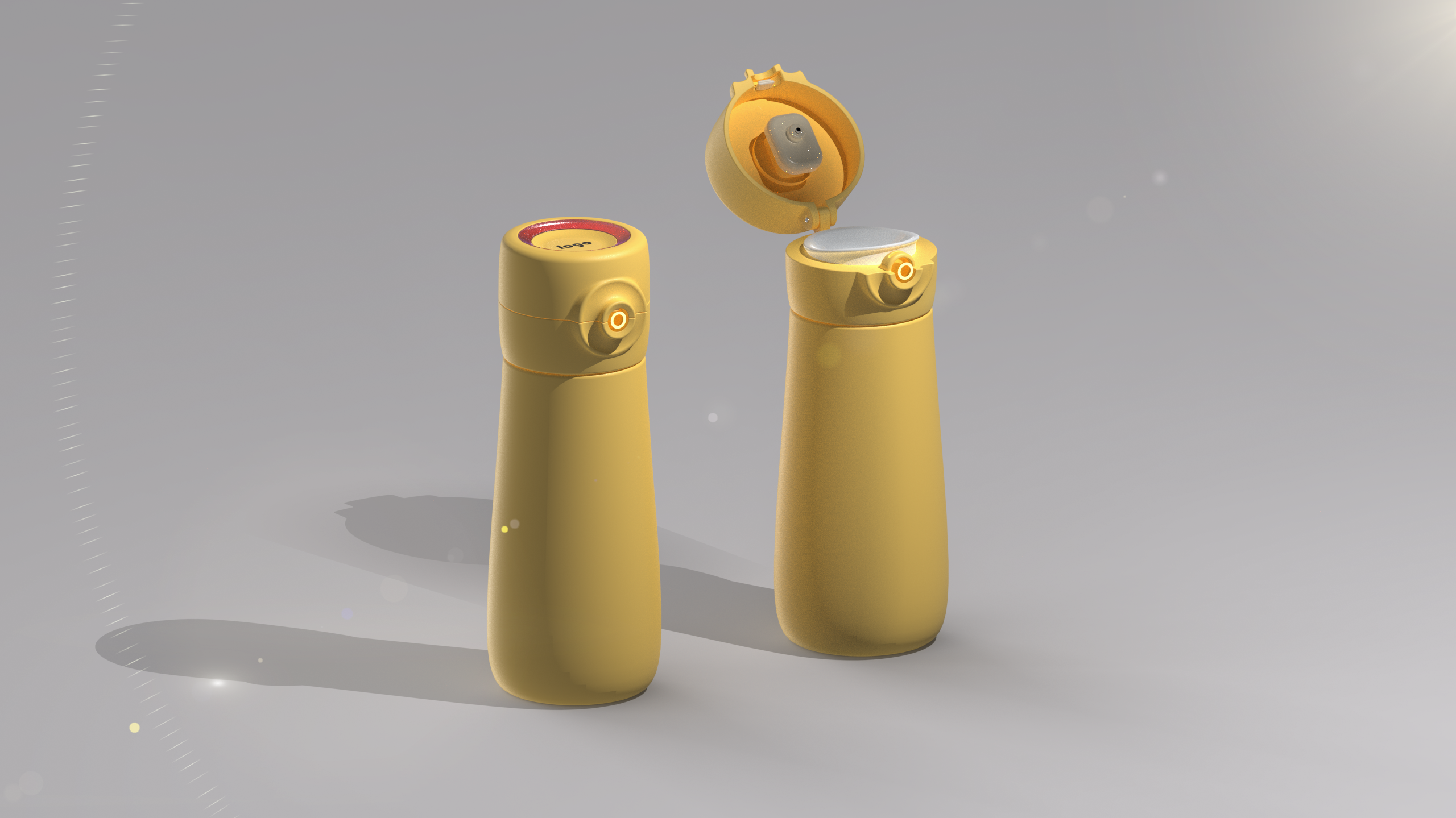 vacuum cup，Women's mug，Functional products，keyshot，