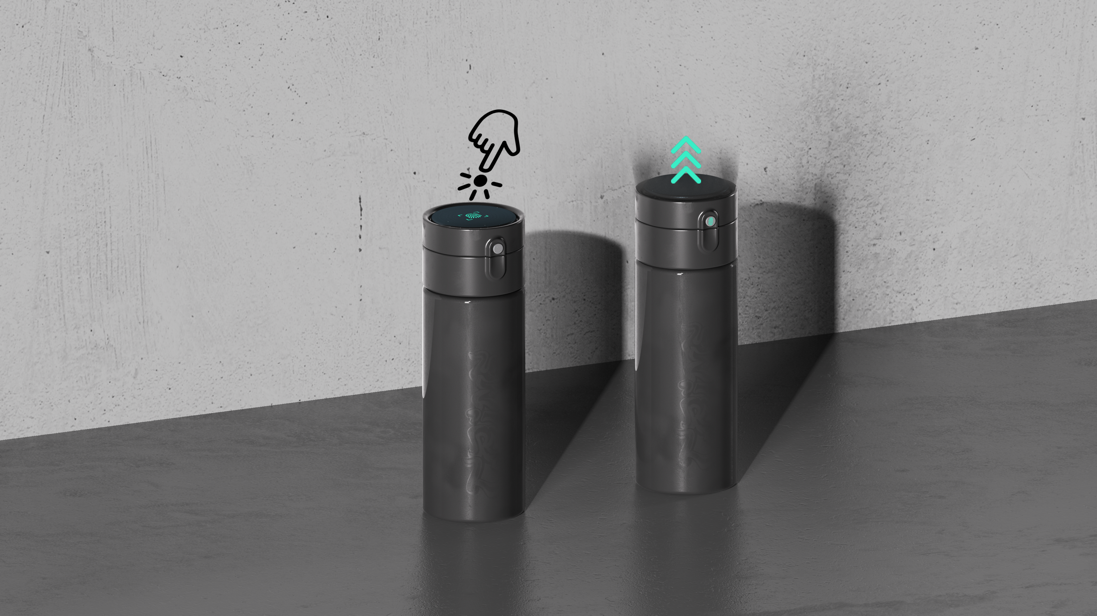 vacuum cup，Women's mug，Functional products，keyshot，