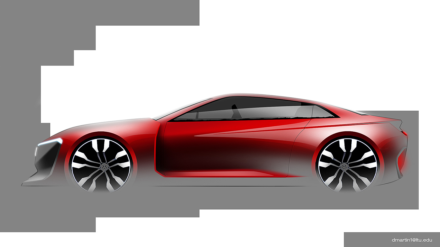 Typesetting，Automobile design，sketch，