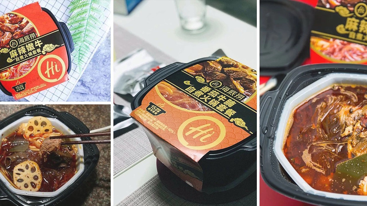 Self-heating hotpot，packing design，Brand design，Submarine fishing，