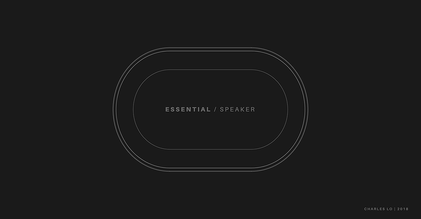 Essential，扬声器，简约，