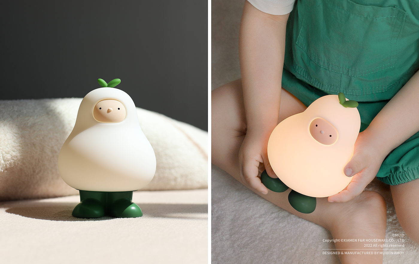 Sleeping lamp，Night light，MUID，original，product design，