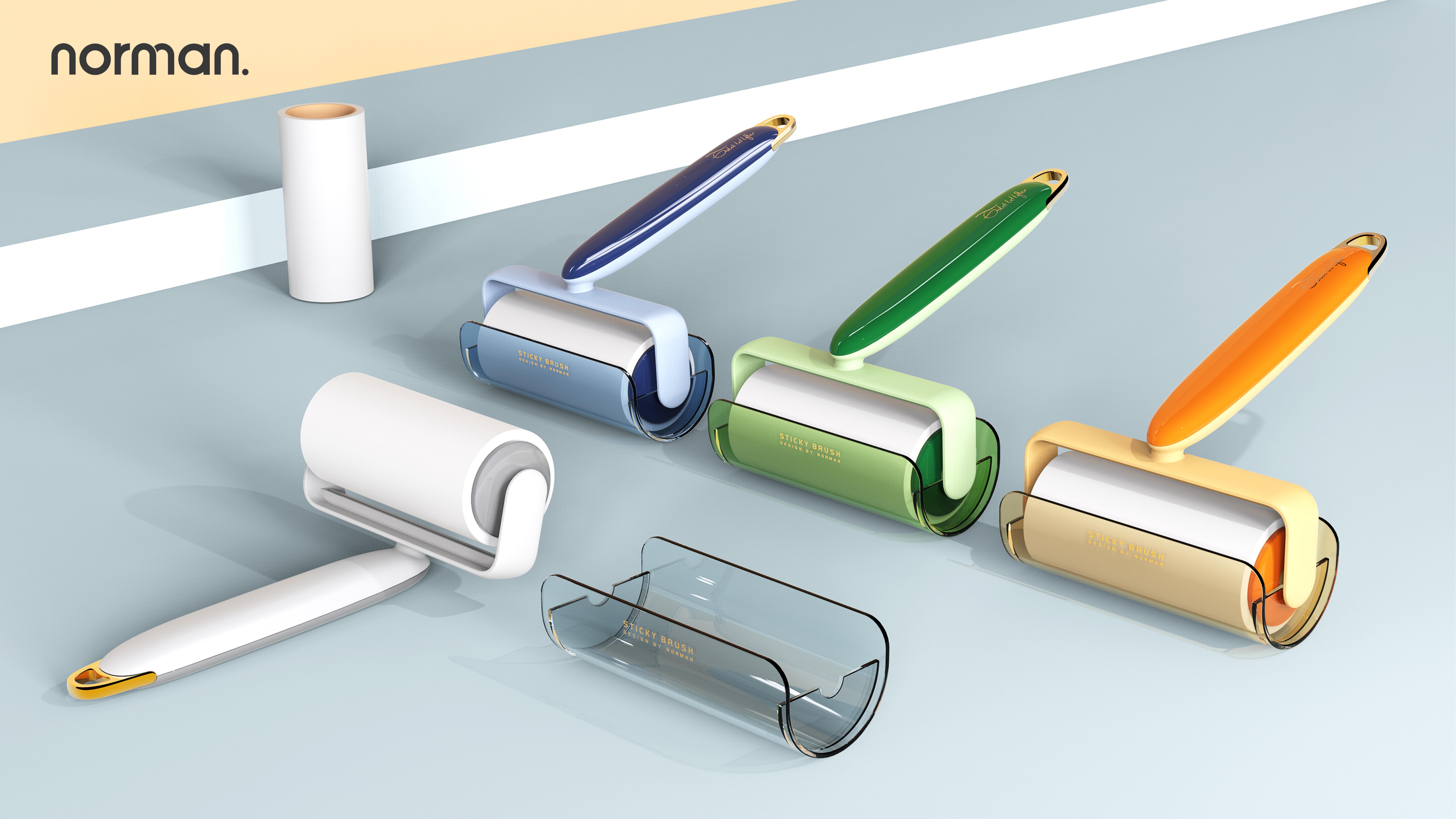 Hair sticking device，Light luxury，