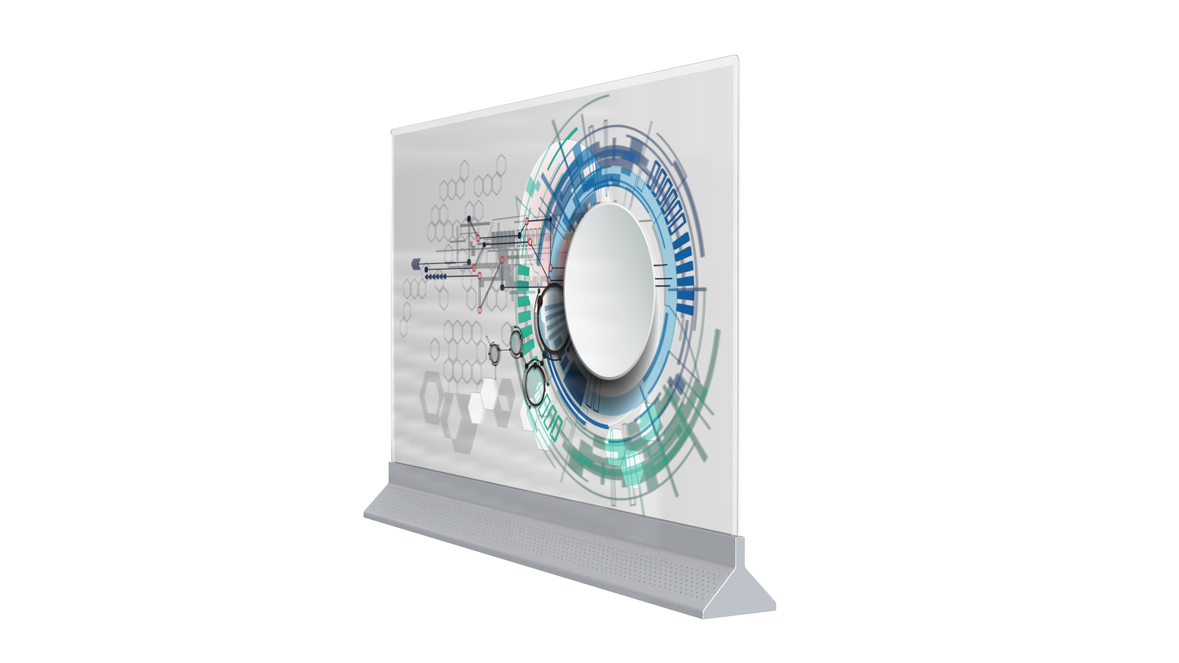 OLED，Transparent screen，Transparent glass screen，