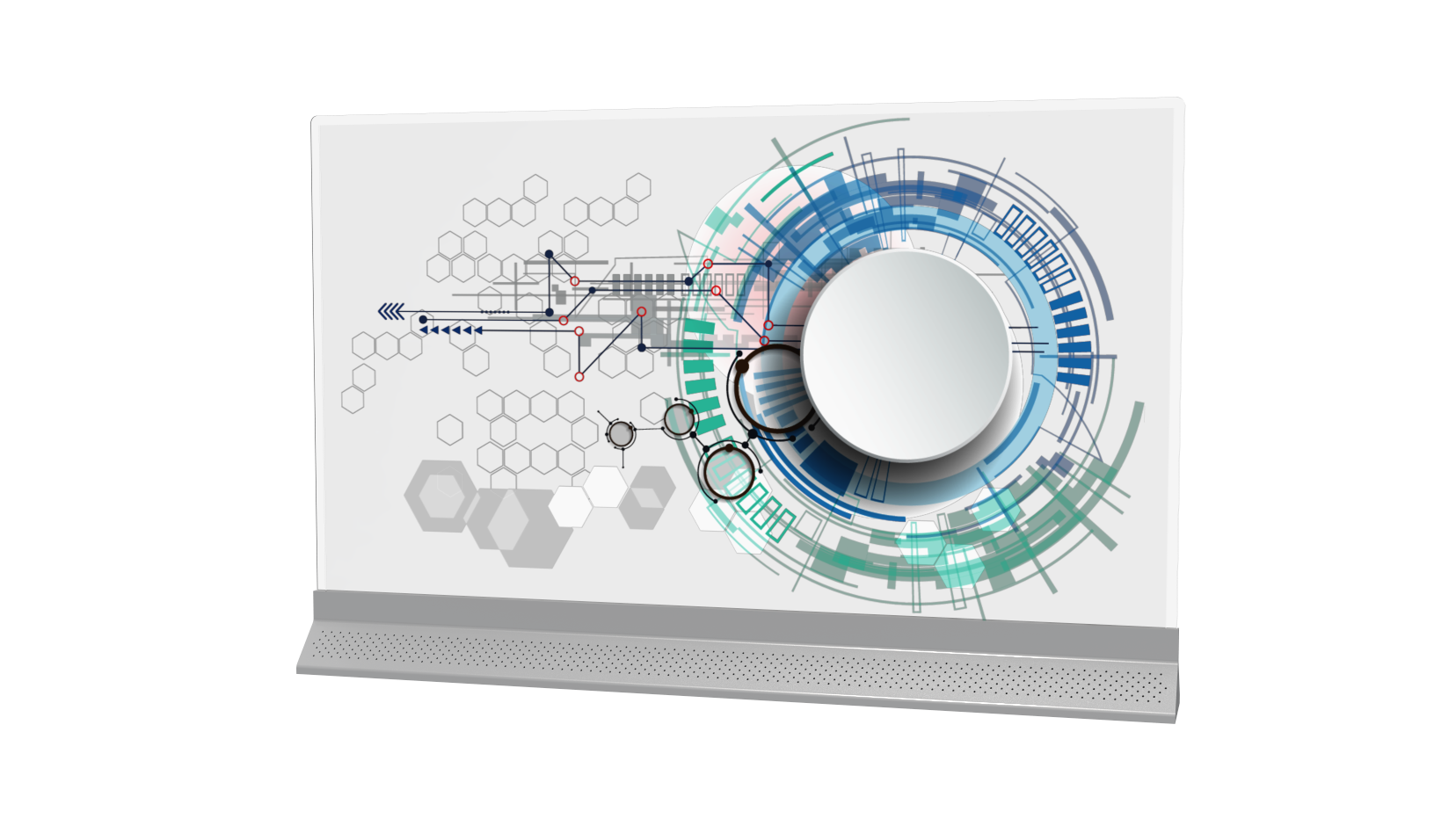 OLED，Transparent screen，Transparent glass screen，