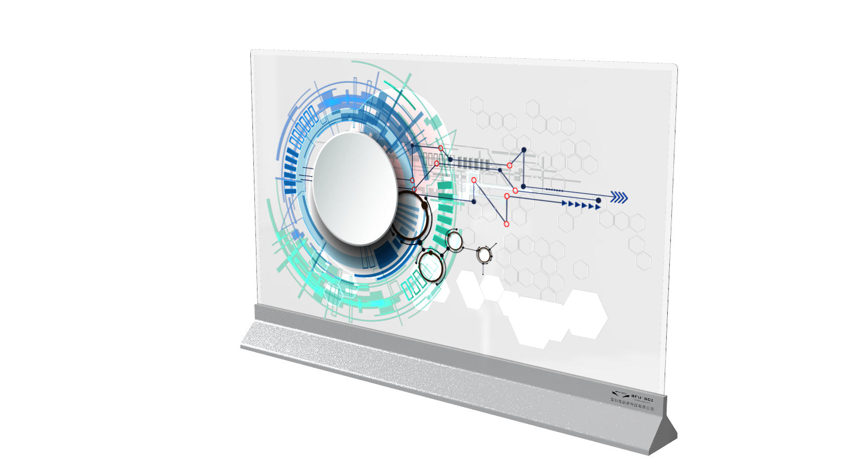 OLED，Transparent screen，Transparent glass screen，