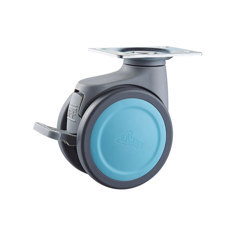 Castor，Medical casters，Double wheel，