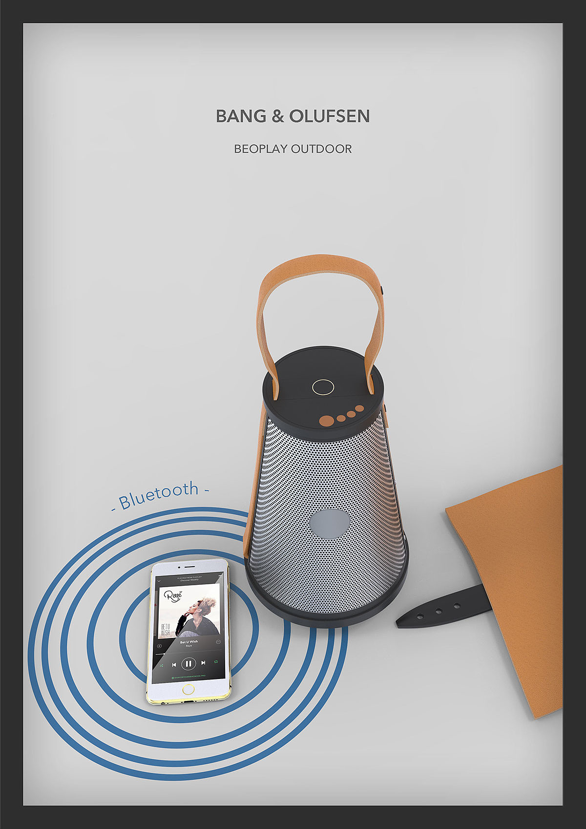 b&o，speaker，Digital art，