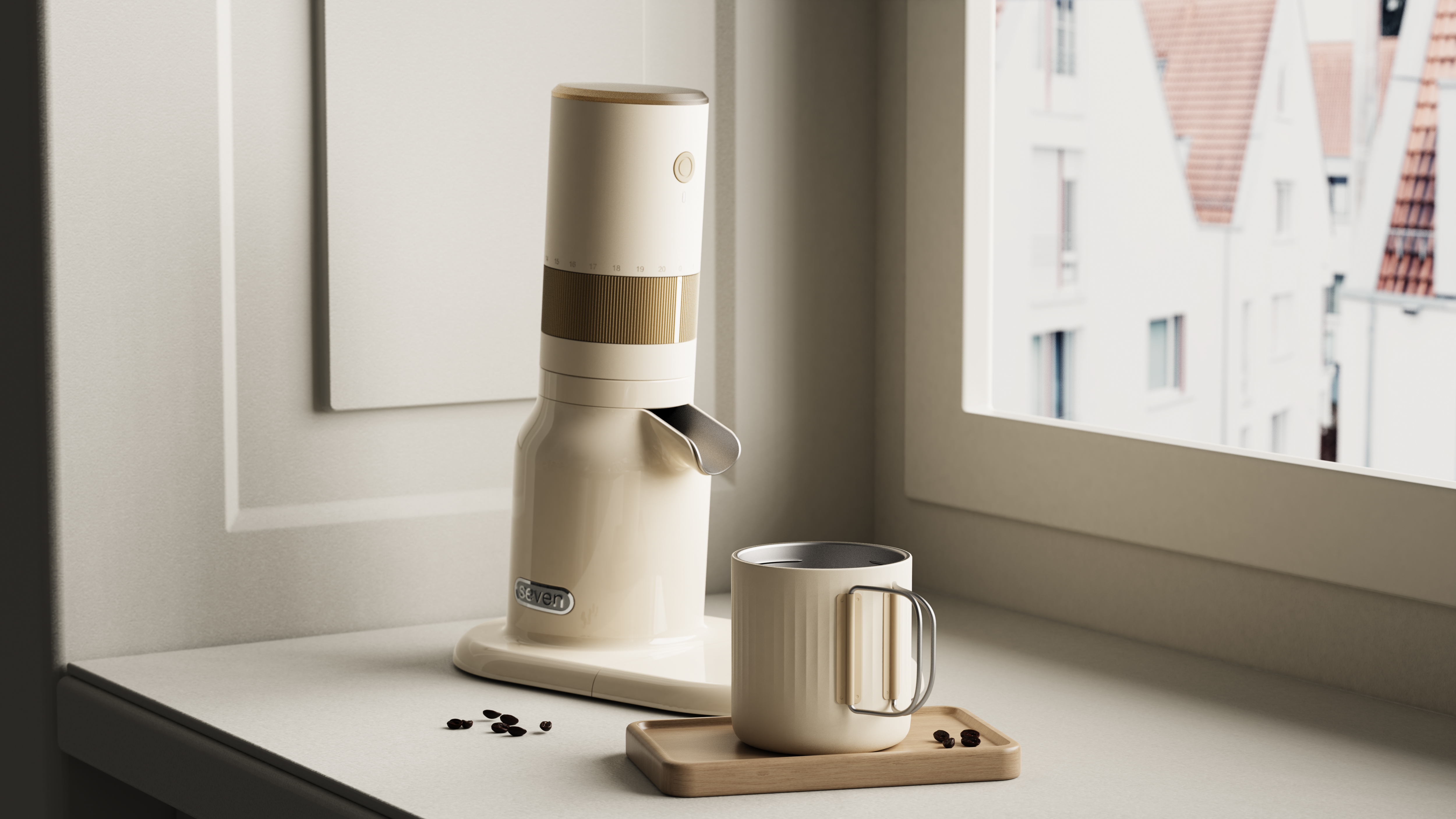 sample reels，industrial design，product design，Coffee machine，Coffee grinder，product design，Household appliances，camping，