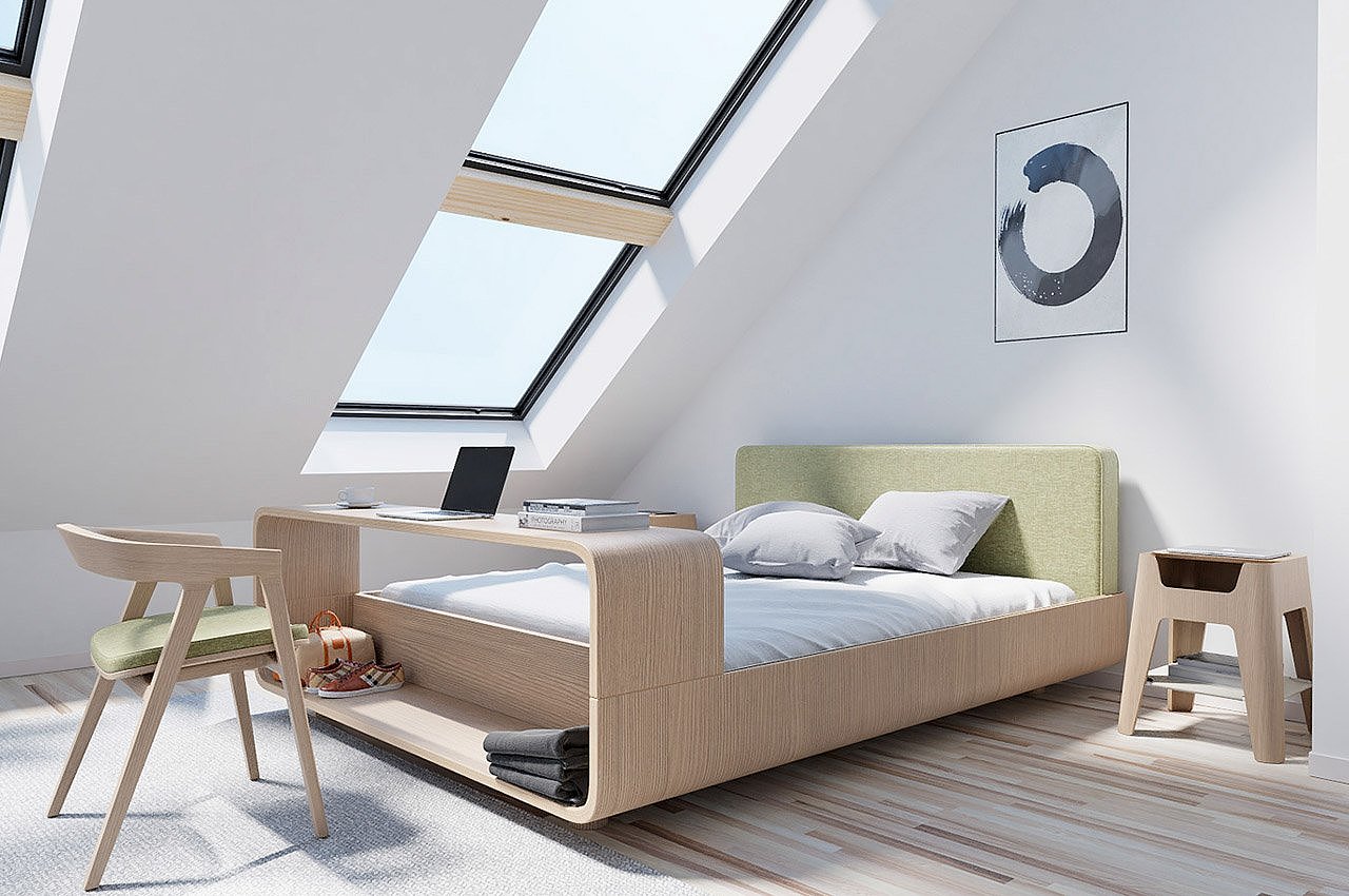 Bed，furniture，Home Furnishing，bedroom，Design，