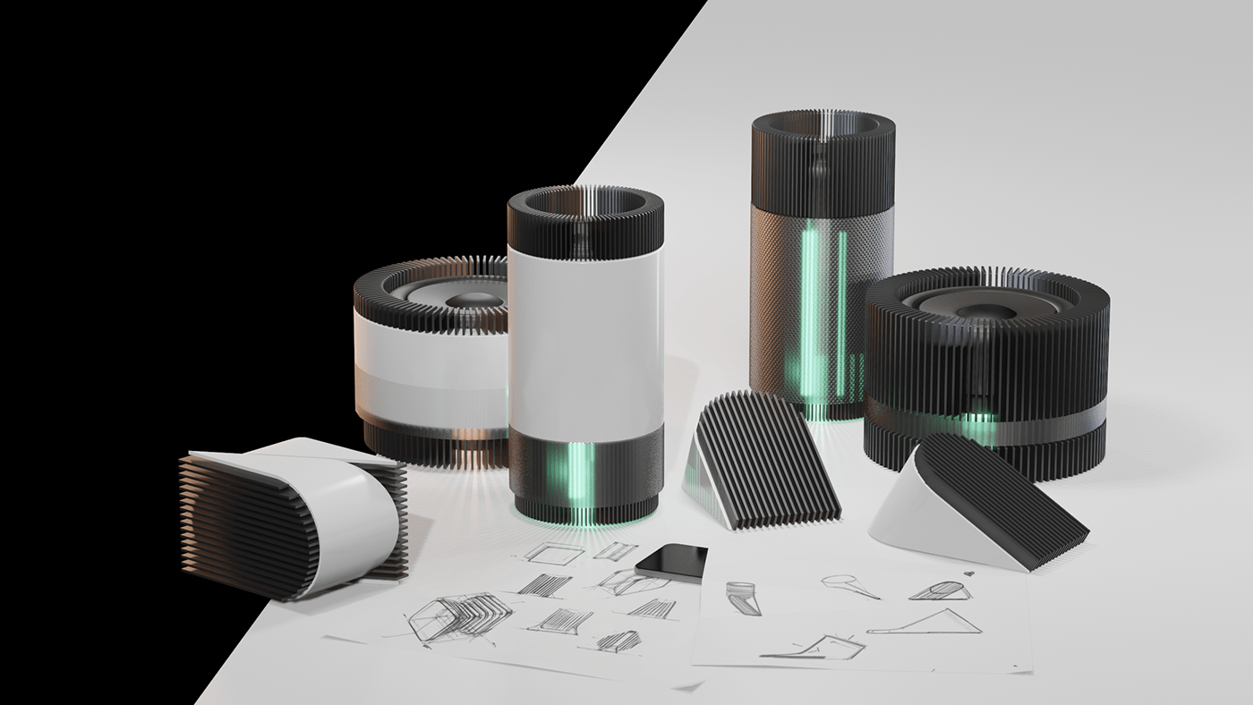 VIPE，Intelligent sound，product design，modern，Appearance design，