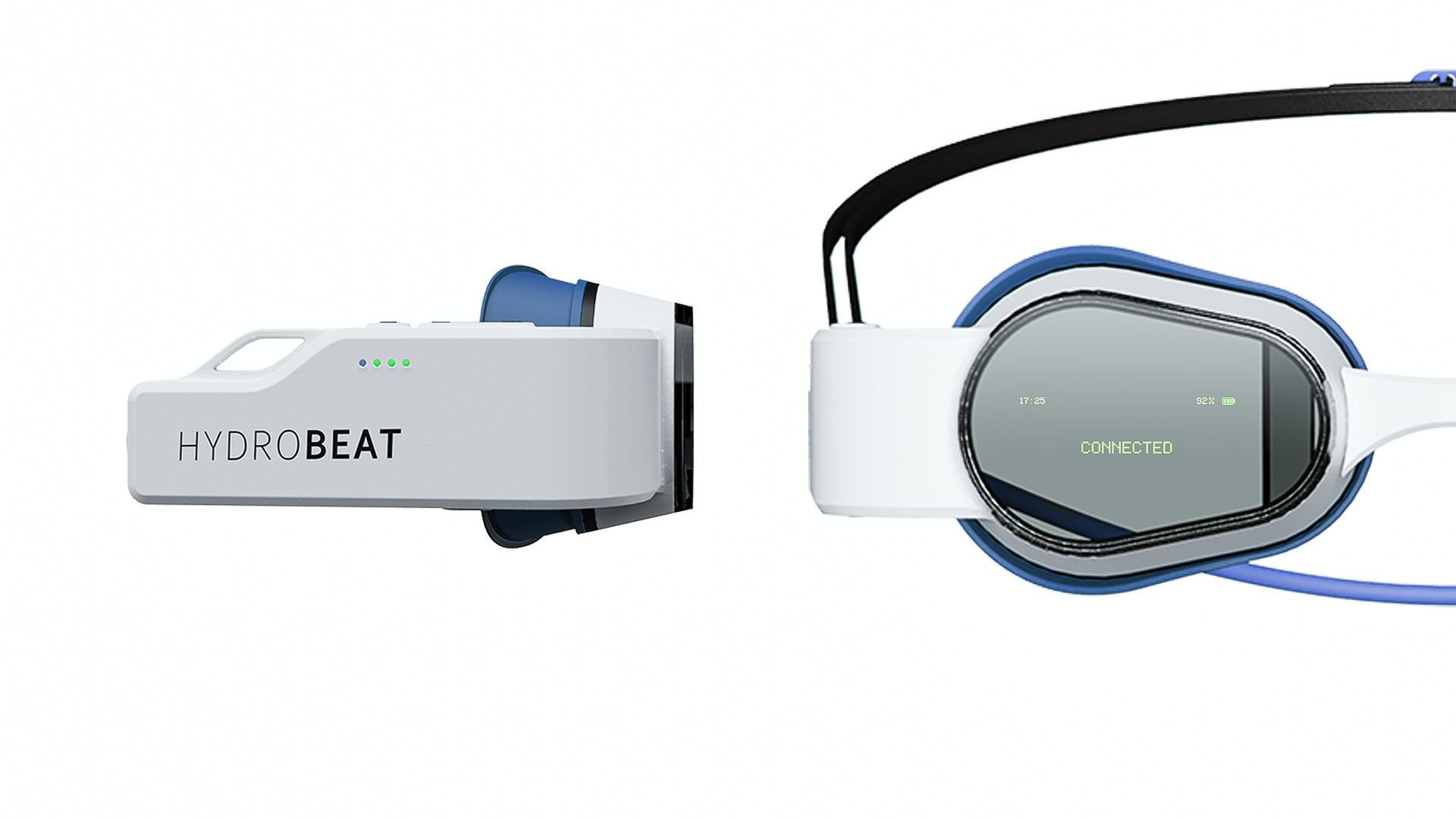 HYDROBEAT，Swimming goggles，intelligence，product design，