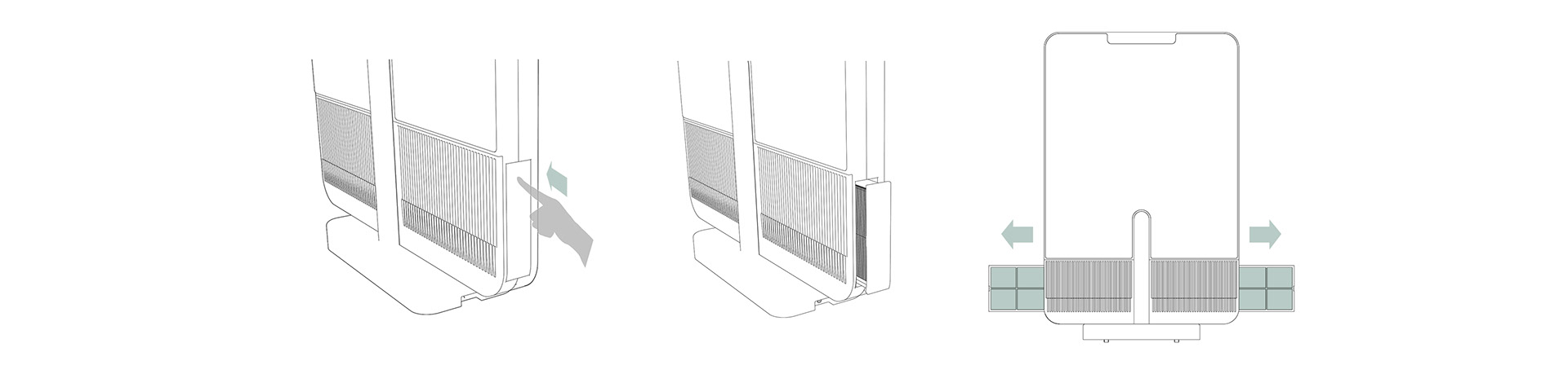 air cleaner，Aesthetic feeling，fashion，personality，