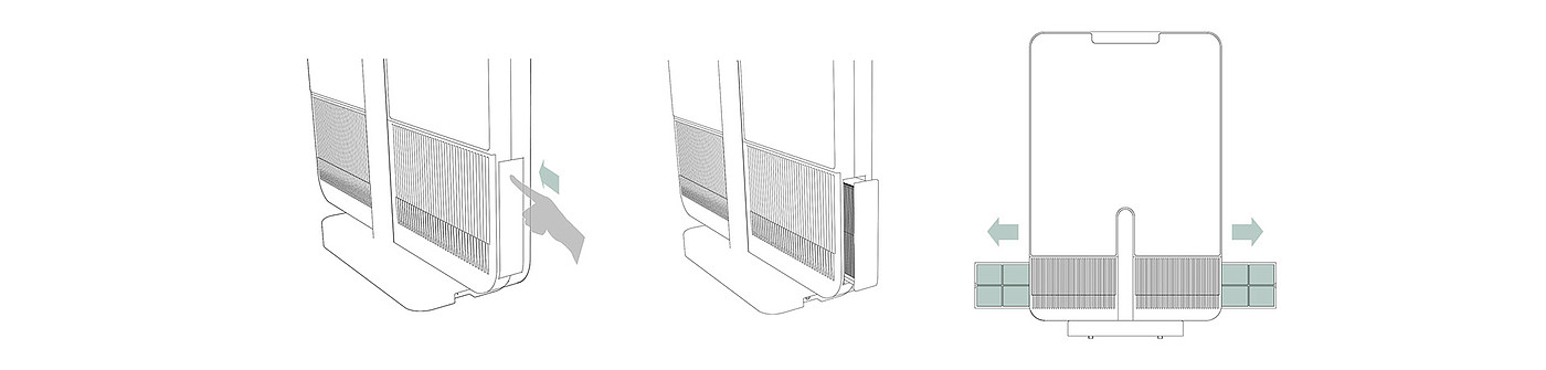 air cleaner，Aesthetic feeling，fashion，personality，