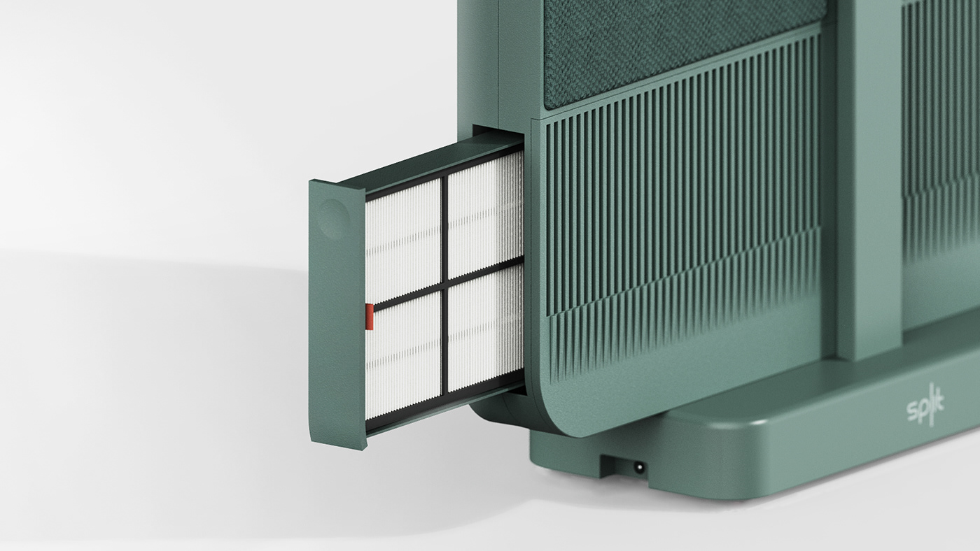 air cleaner，Aesthetic feeling，fashion，personality，