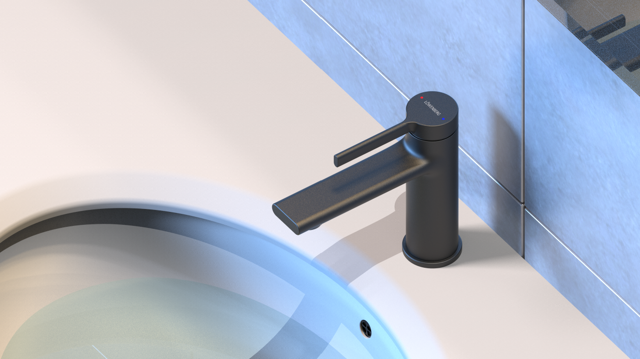 Design of High-grade Bathroom Faucet，