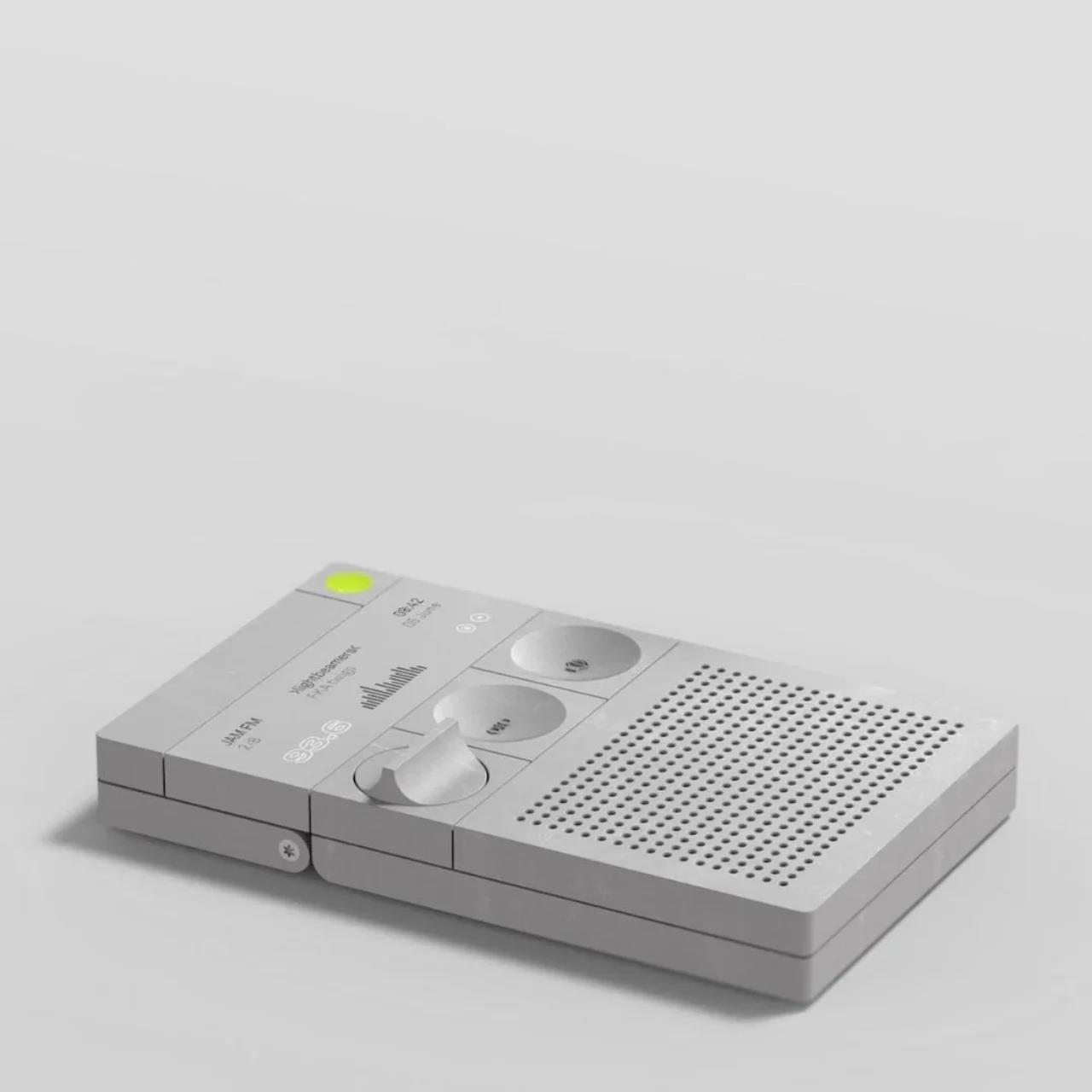 radio，Simplicity，exquisite，Appearance design，