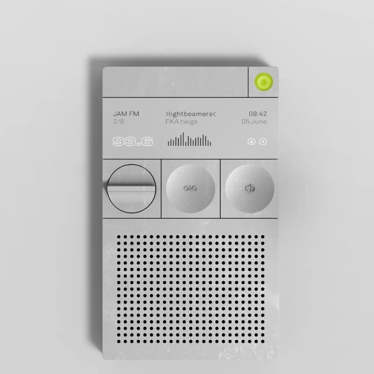 radio，Simplicity，exquisite，Appearance design，