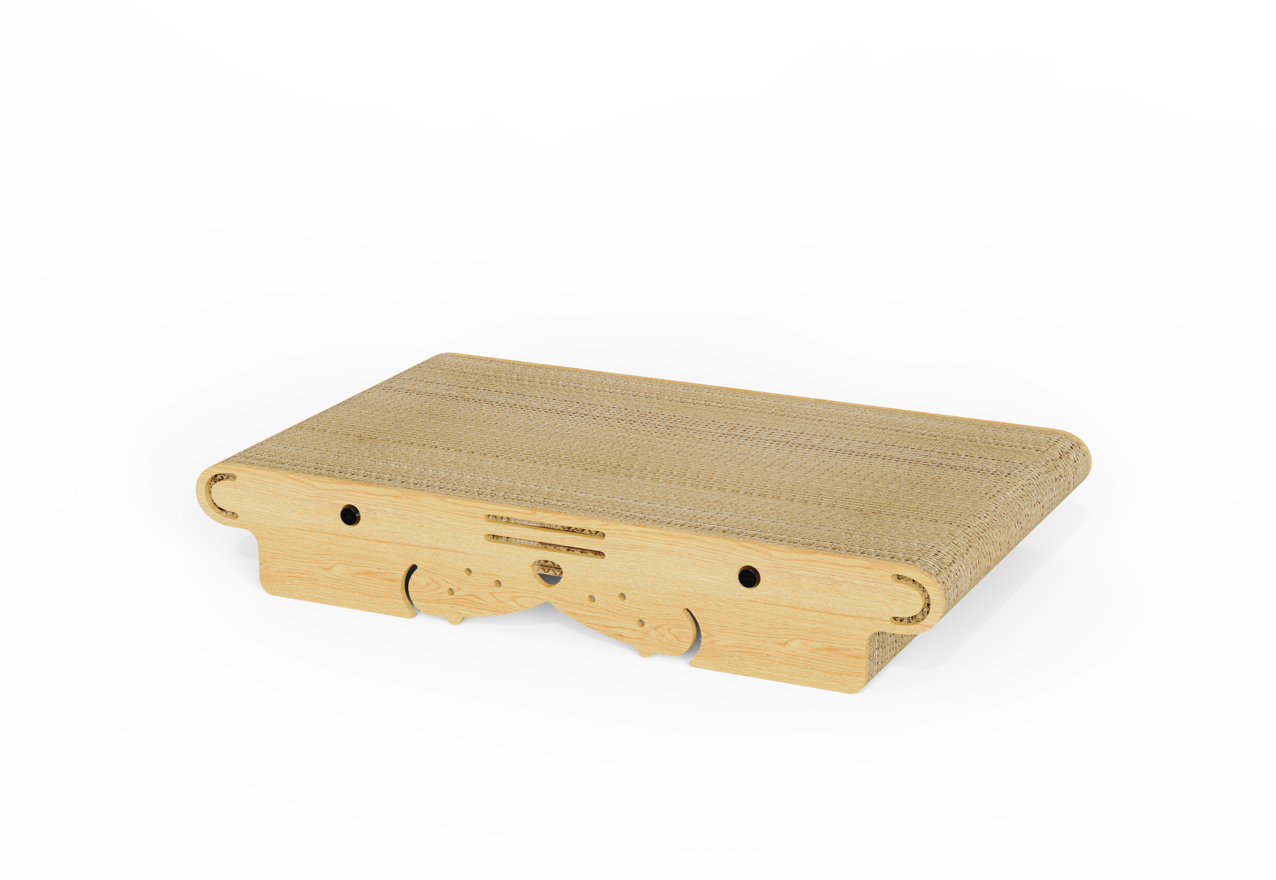 Cat scratch board, density board, corrugated environmental protection paper，