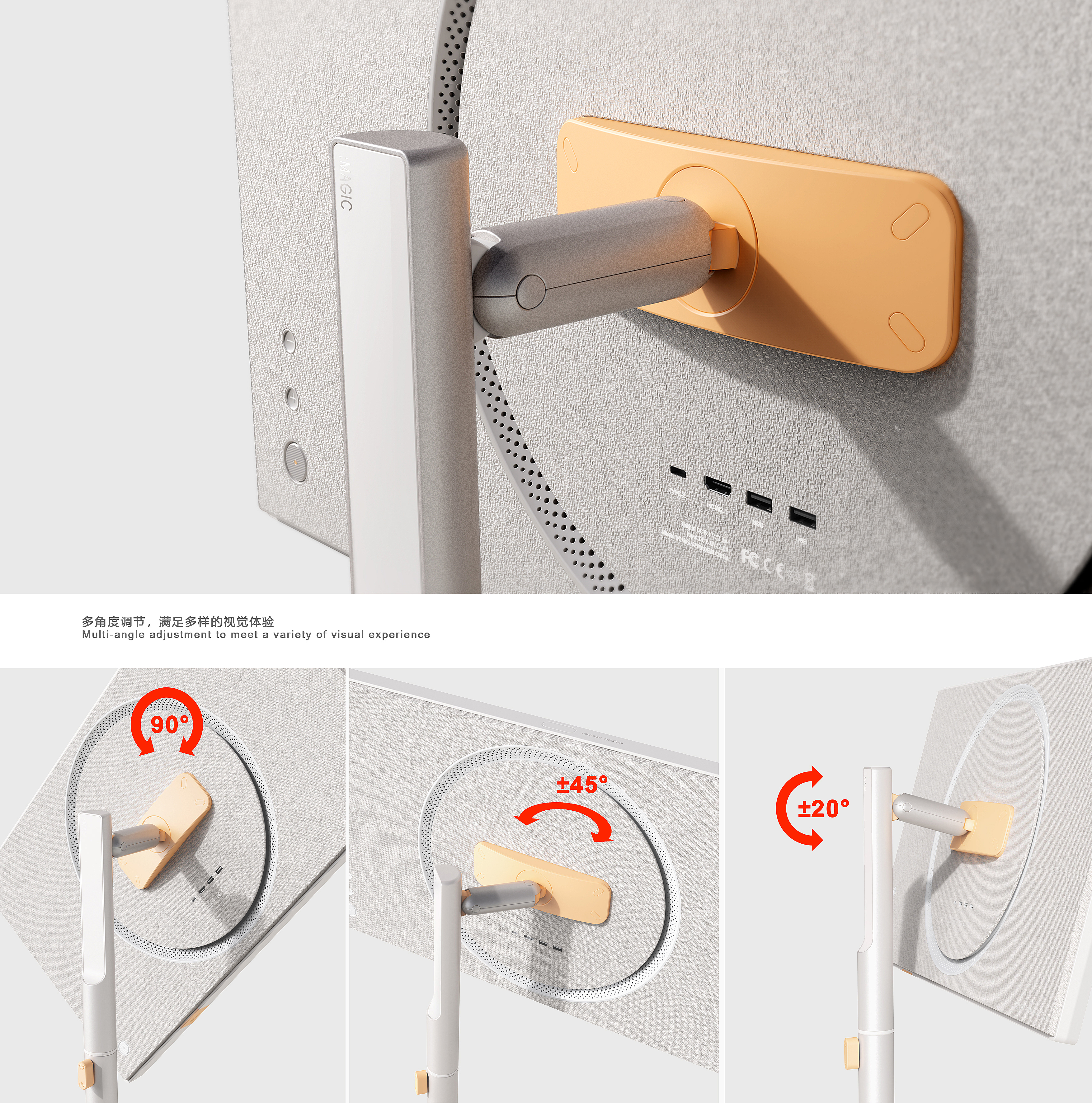 screen，Appearance design，