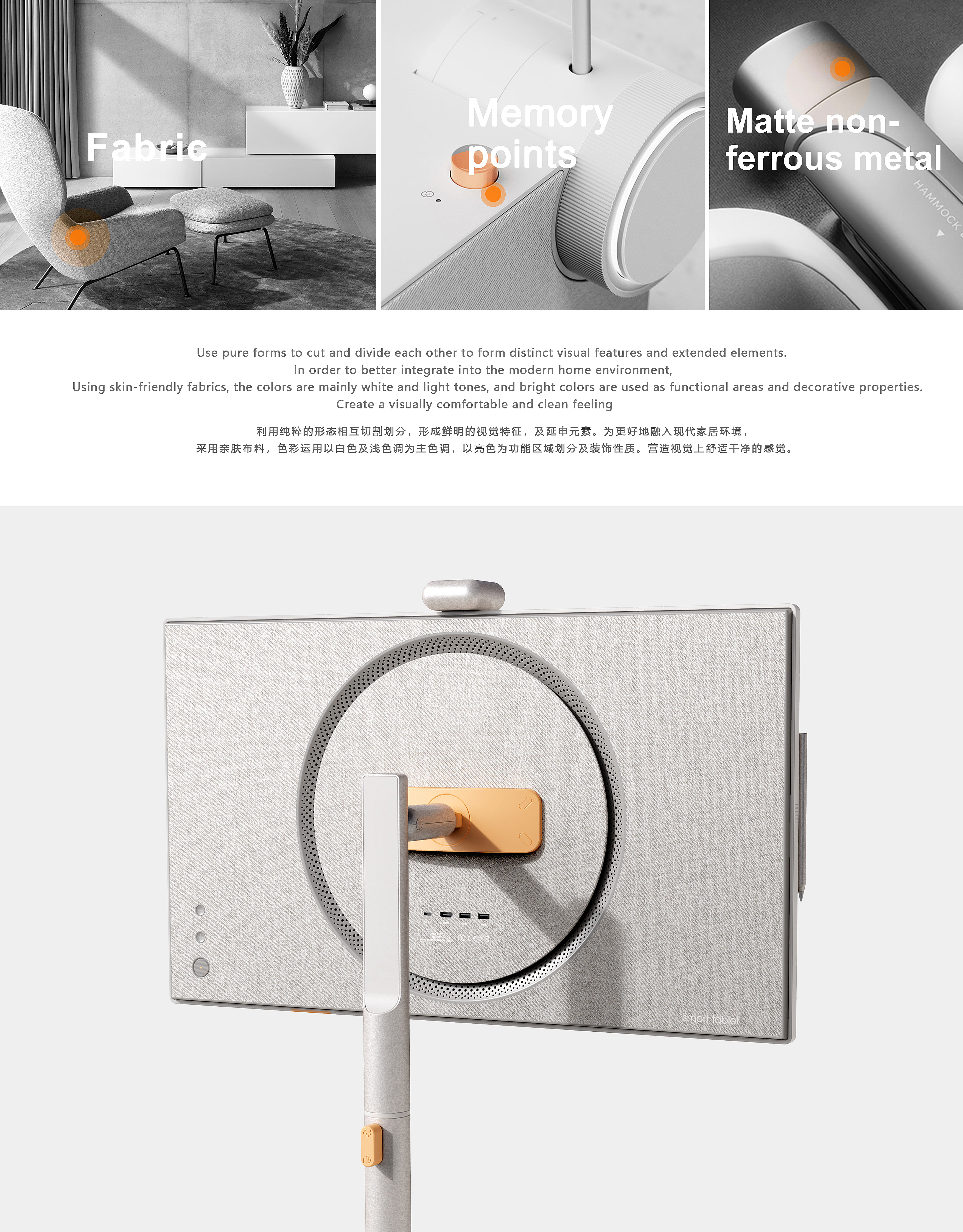 screen，Appearance design，