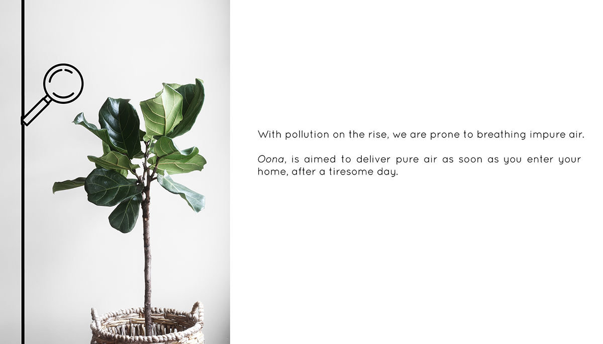 Oona，intelligence，air cleaner，product design，