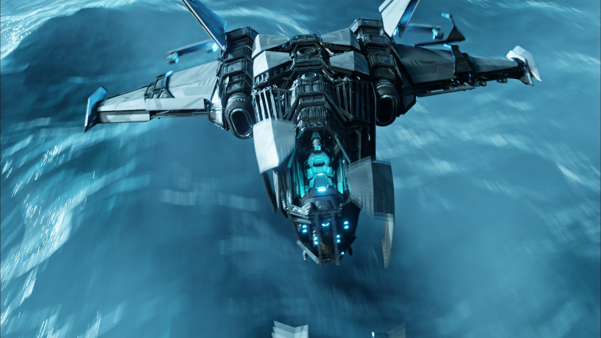 science fiction，future，Fighter，Appearance design，