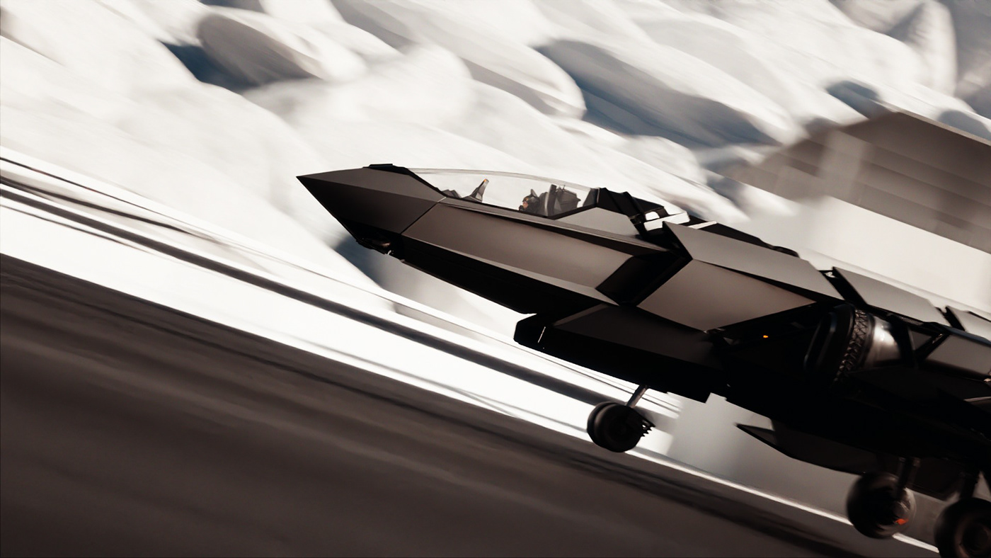 science fiction，future，Fighter，Appearance design，