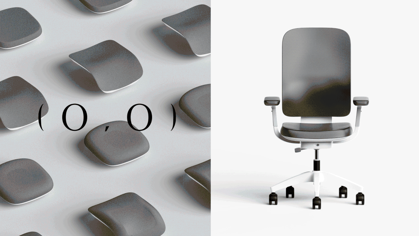 办公椅，产品设计，外观设计，现代，