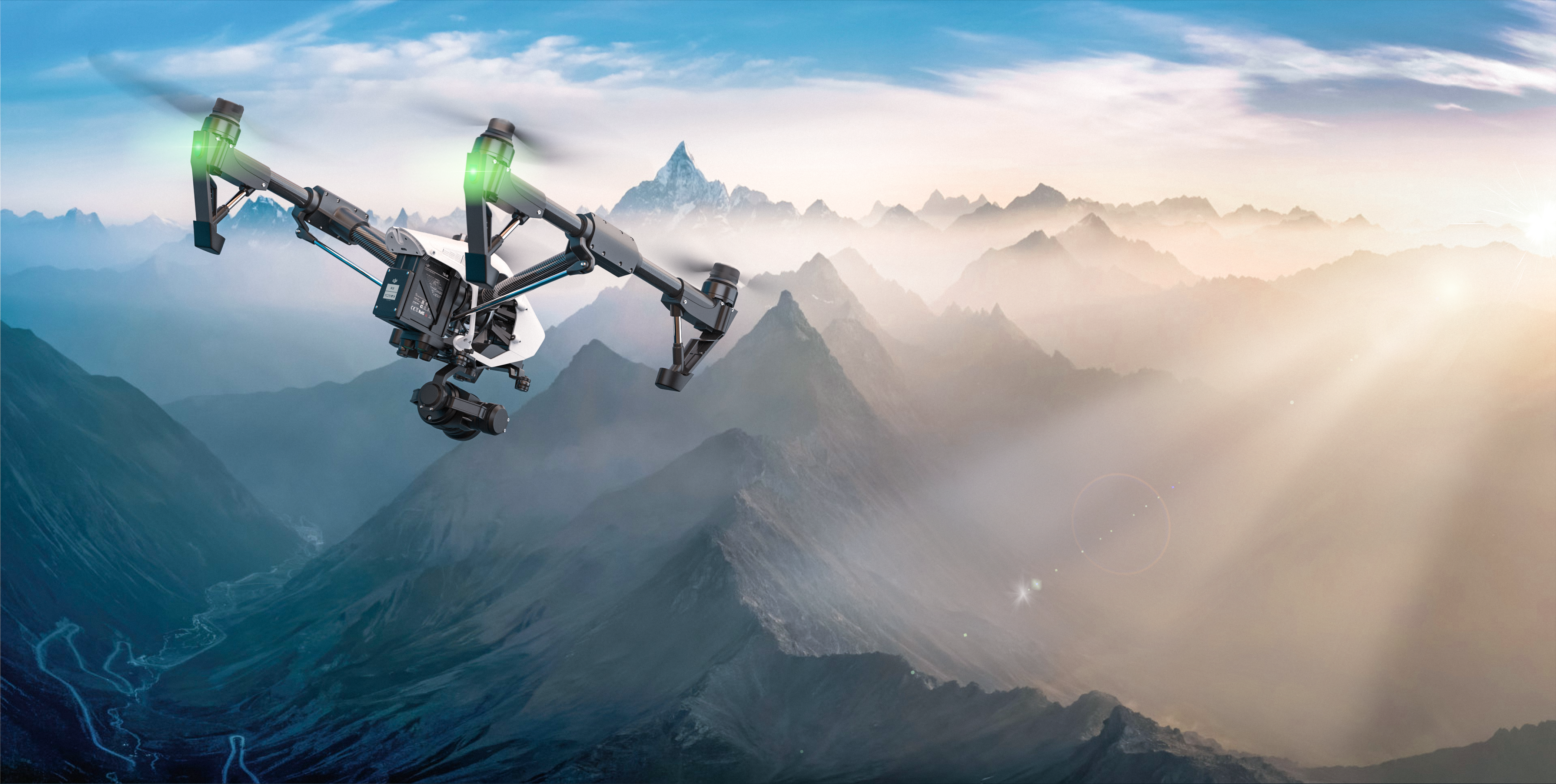 DAY，UAV，keyshot，UAV，dji ，