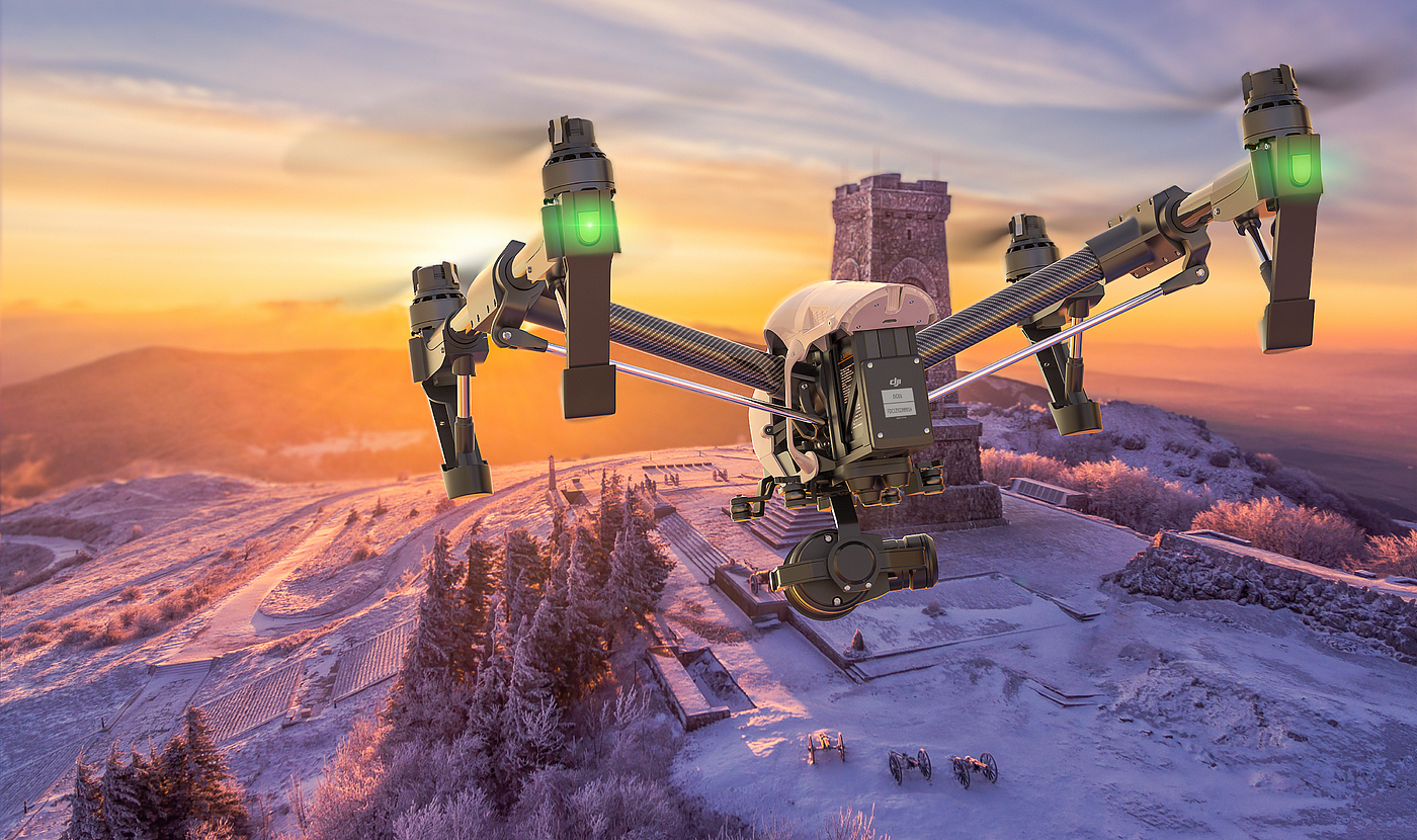 DAY，UAV，keyshot，UAV，dji ，