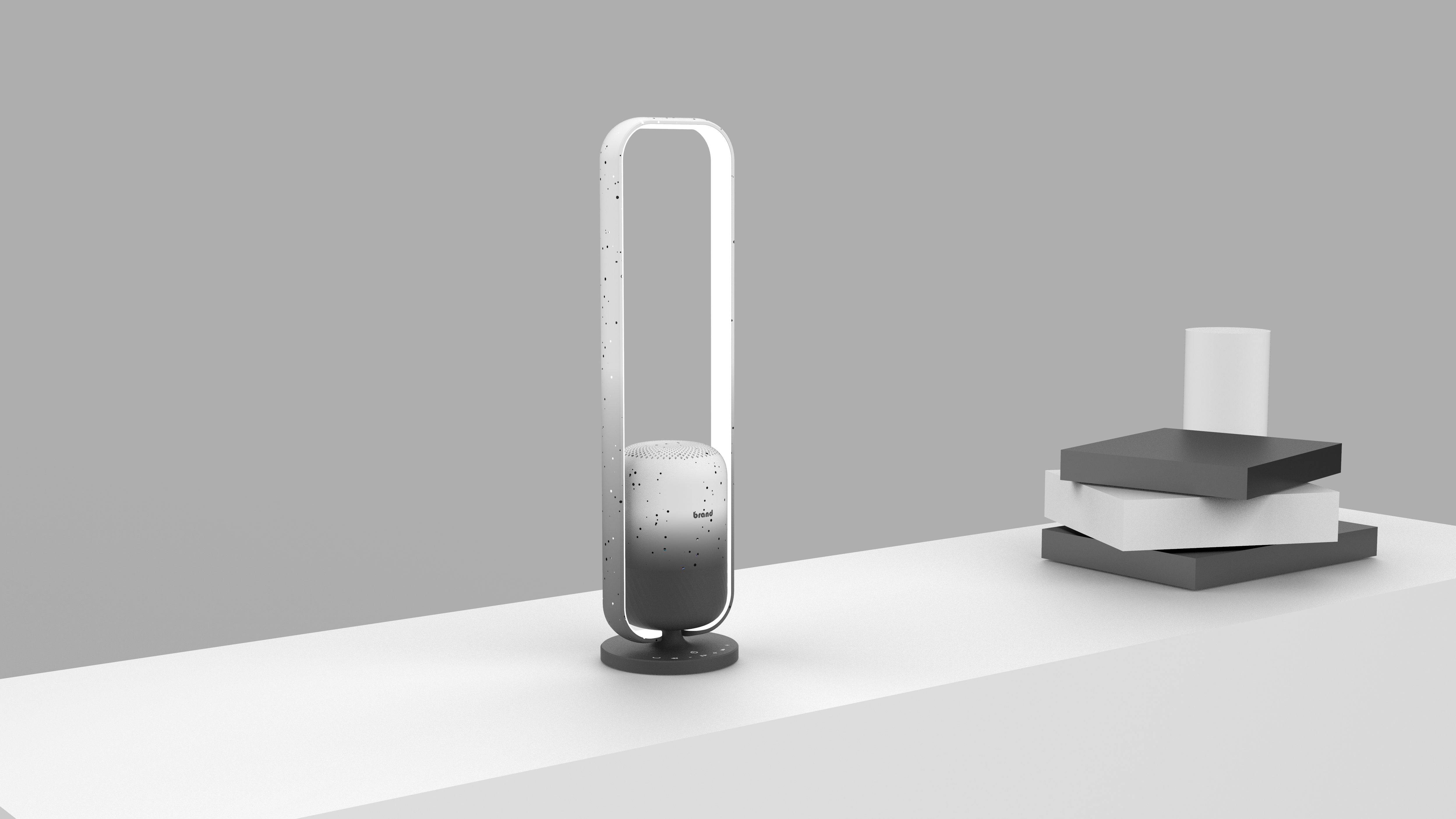 Desk lamp，Bluetooth audio，Simplicity，intelligence，Design，