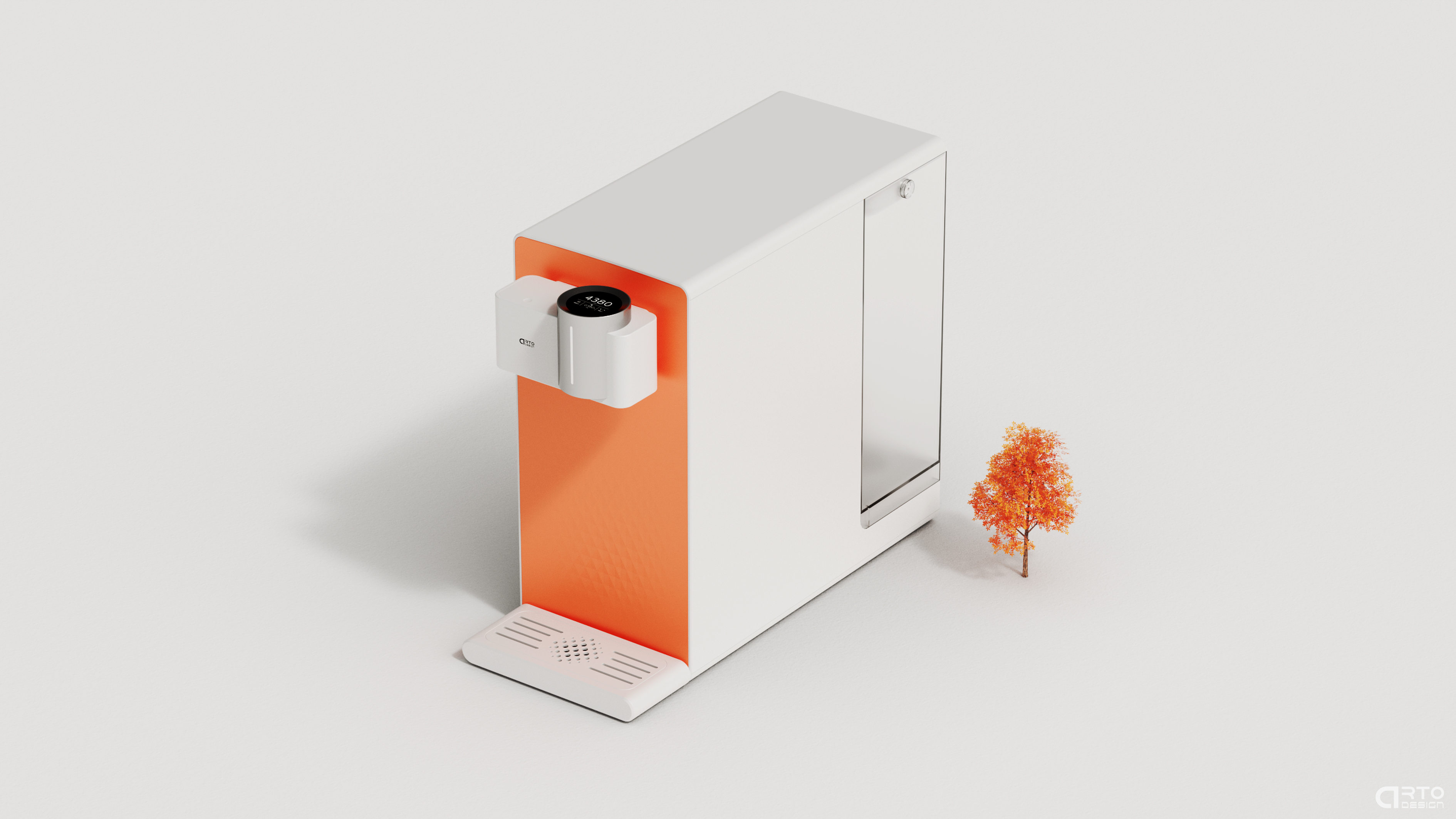 water purification，product design，square，geometry，Aalto design，Coffee machine，capsule，