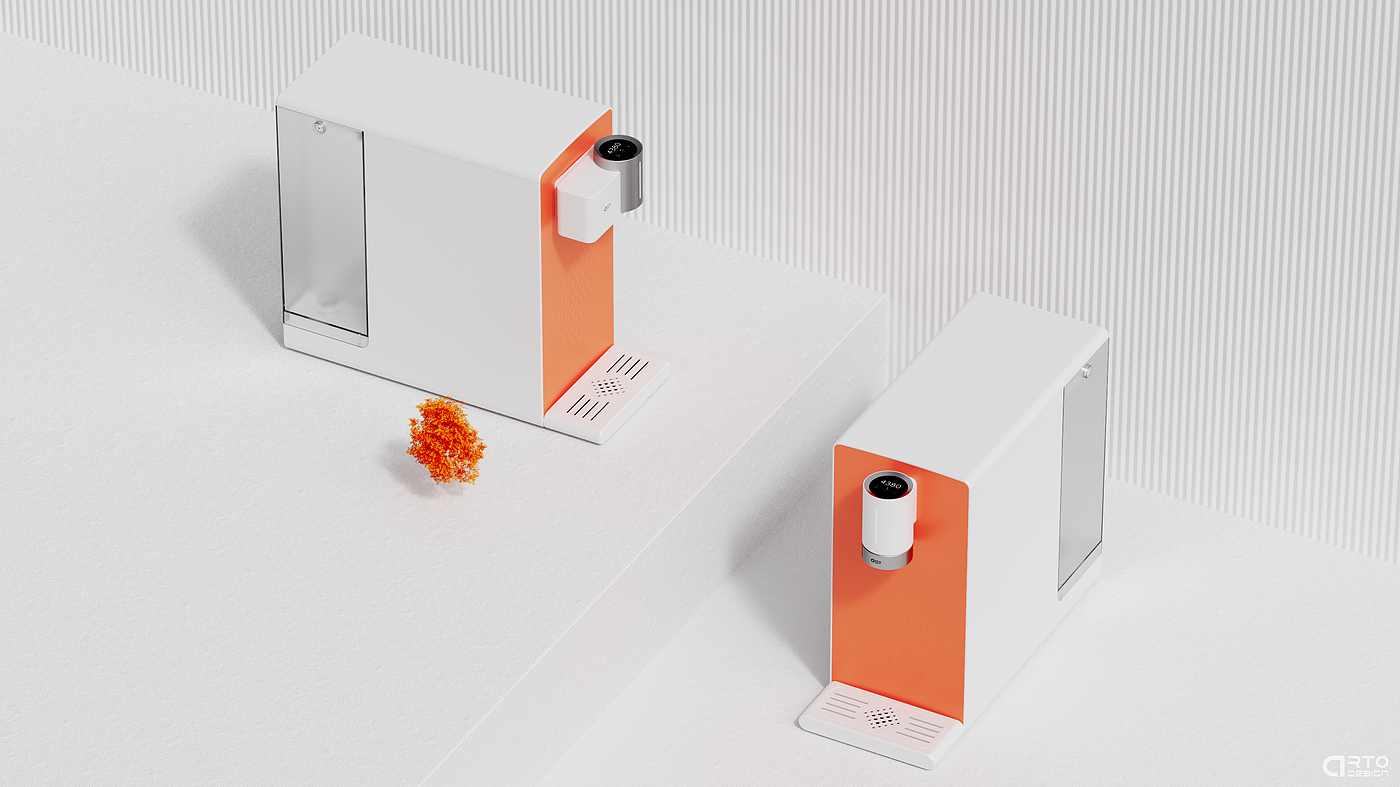 water purification，product design，square，geometry，Aalto design，Coffee machine，capsule，